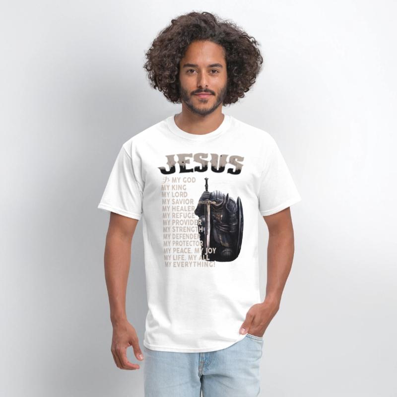 jesus is my godking lord savior healer refuge prov