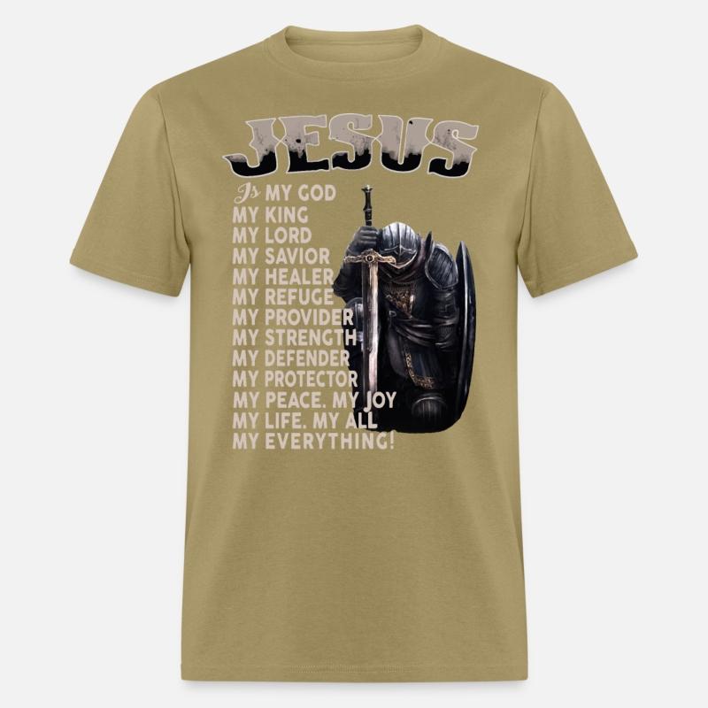 jesus is my godking lord savior healer refuge prov