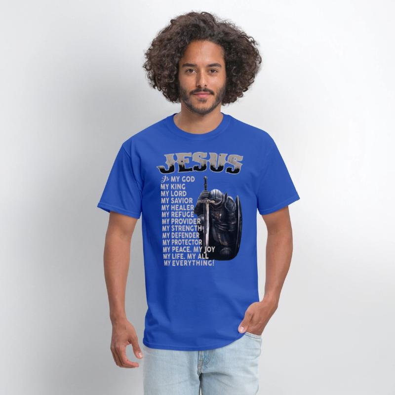 jesus is my godking lord savior healer refuge prov