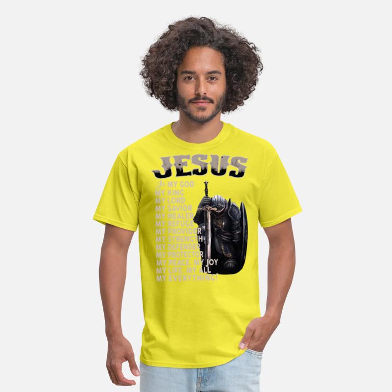 jesus is my godking lord savior healer refuge prov