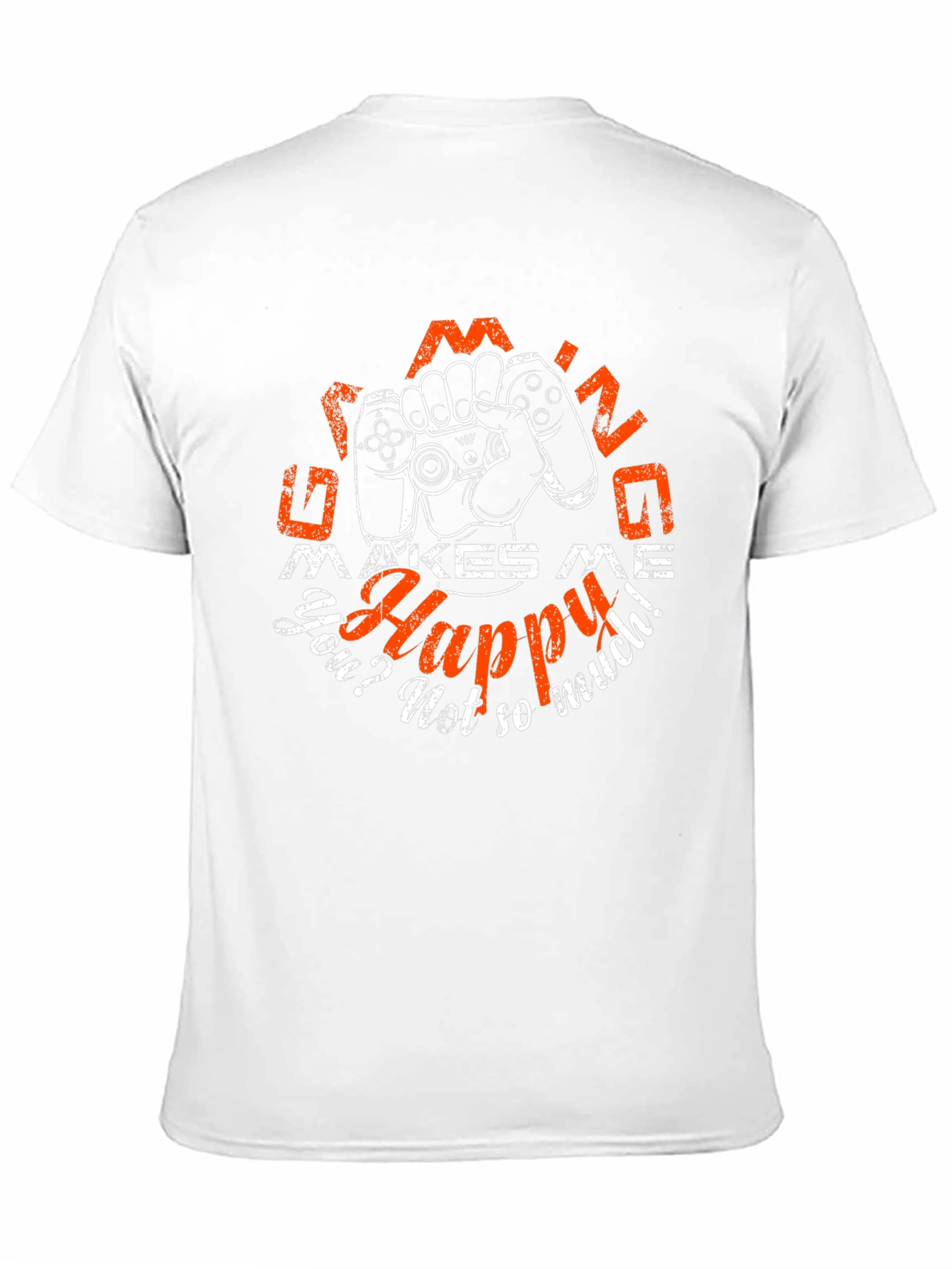 Gaming Makes Me Happy T-Shirt Gamer Tee