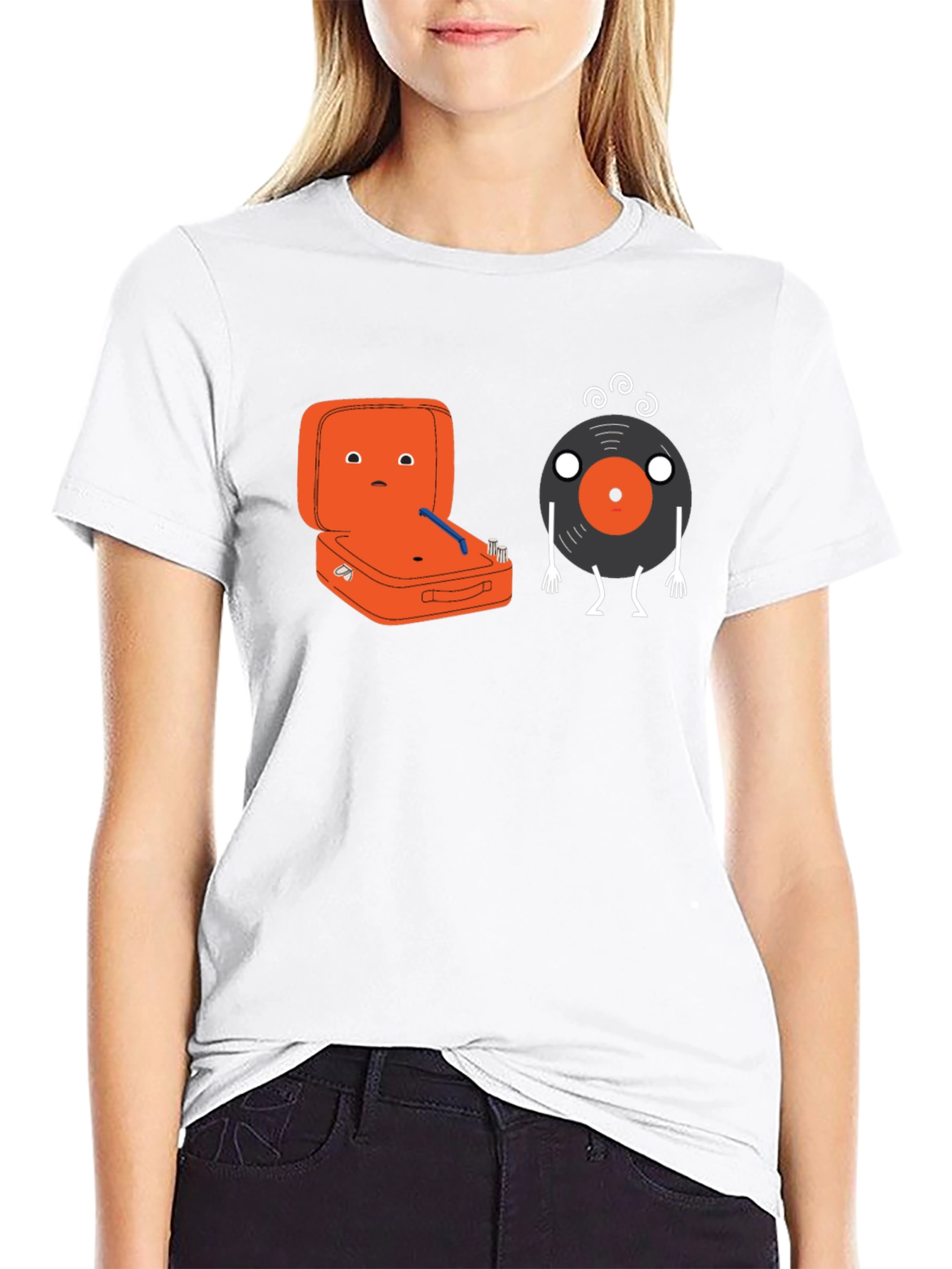 Funny Record Player T-Shirt