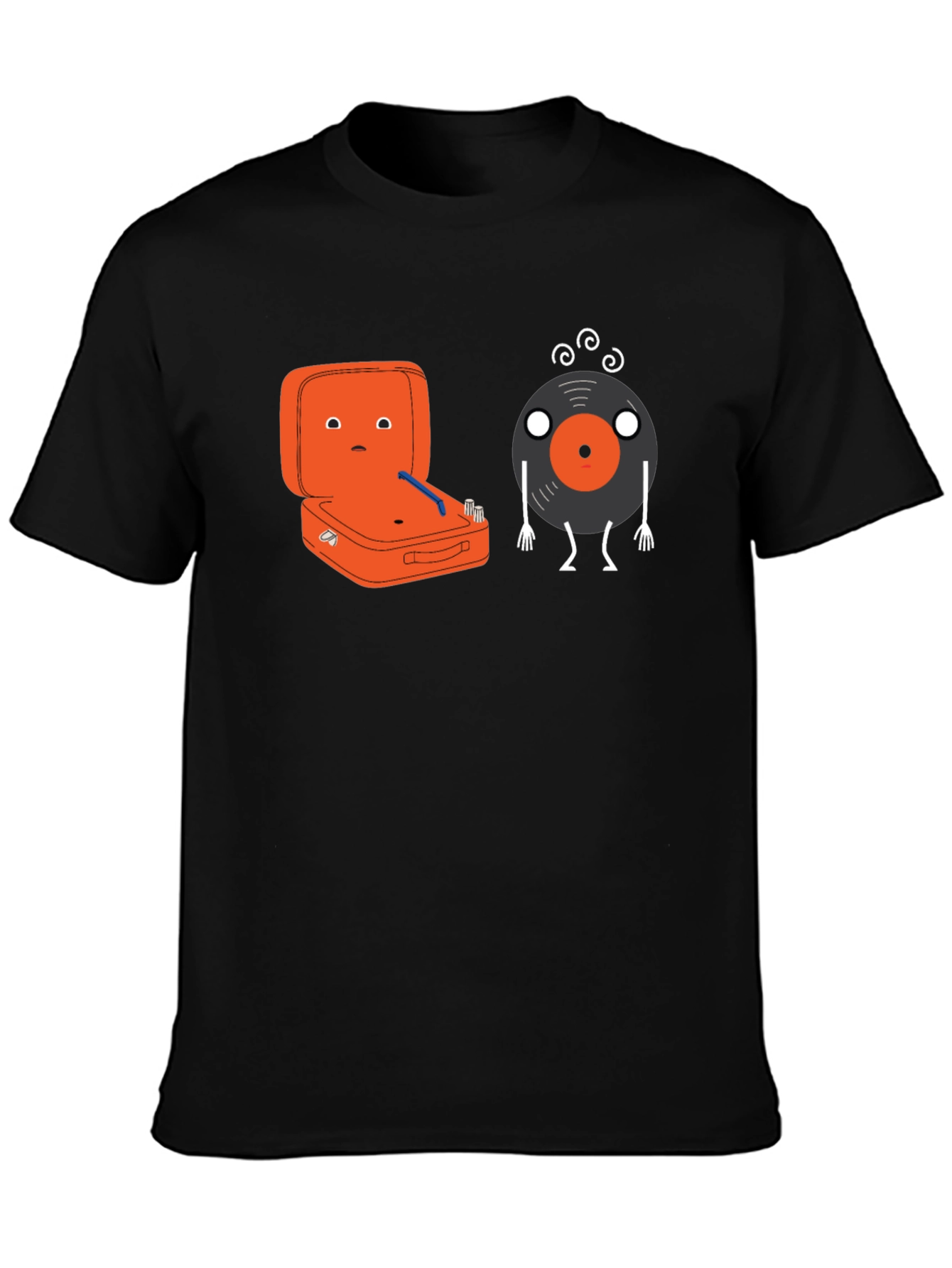 Funny Record Player T-Shirt