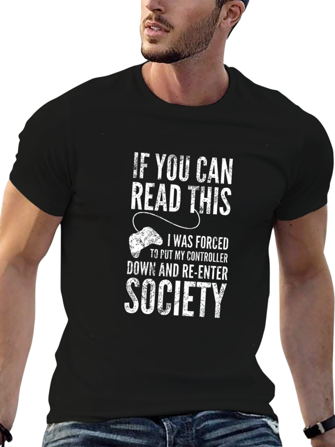 Gamer Humor T-Shirt: If You Can Read This
