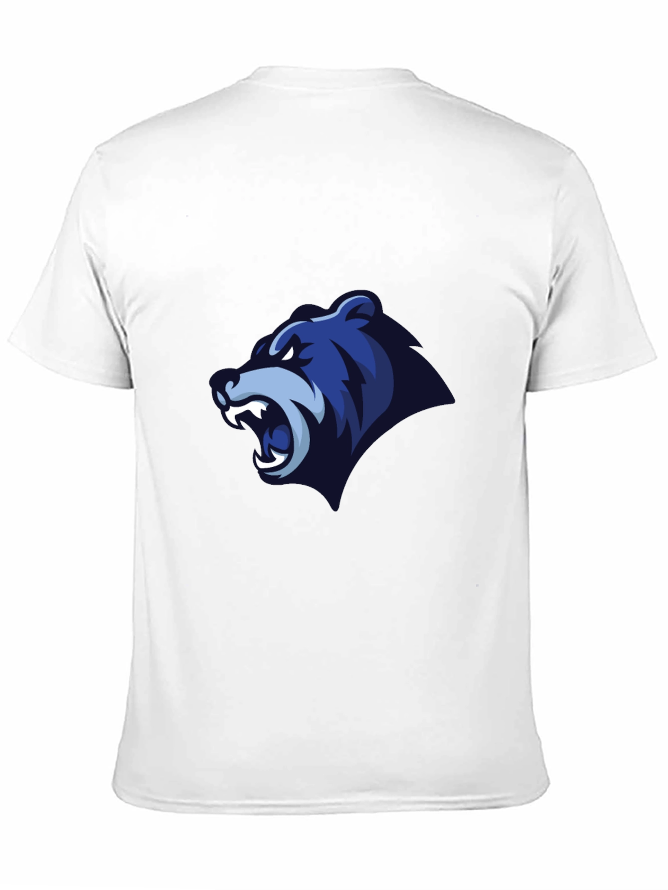 Mens Black T-Shirt - Bear Graphic Tee
