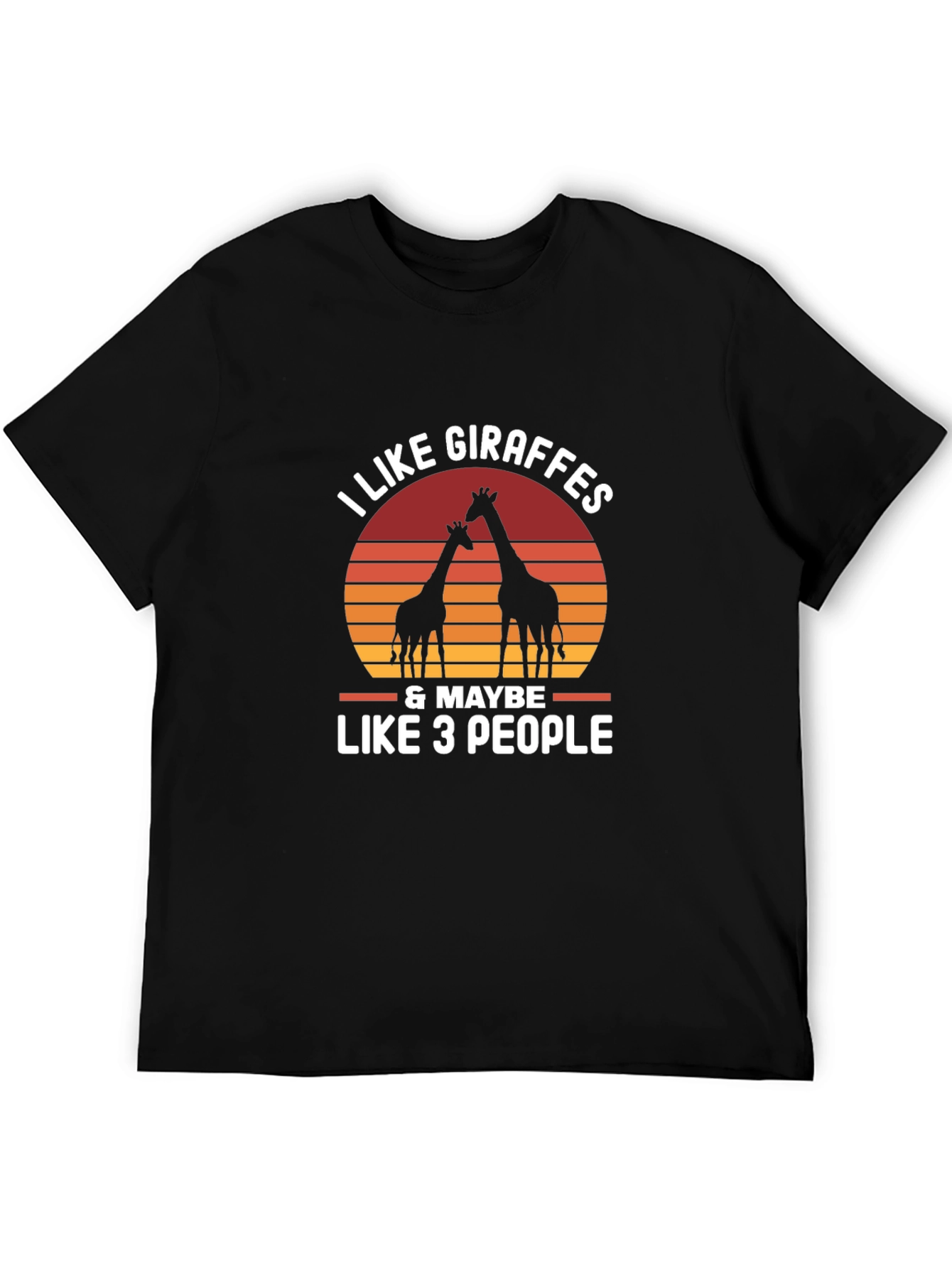 I Like Giraffes T-Shirt - Funny Animal Lover Tee