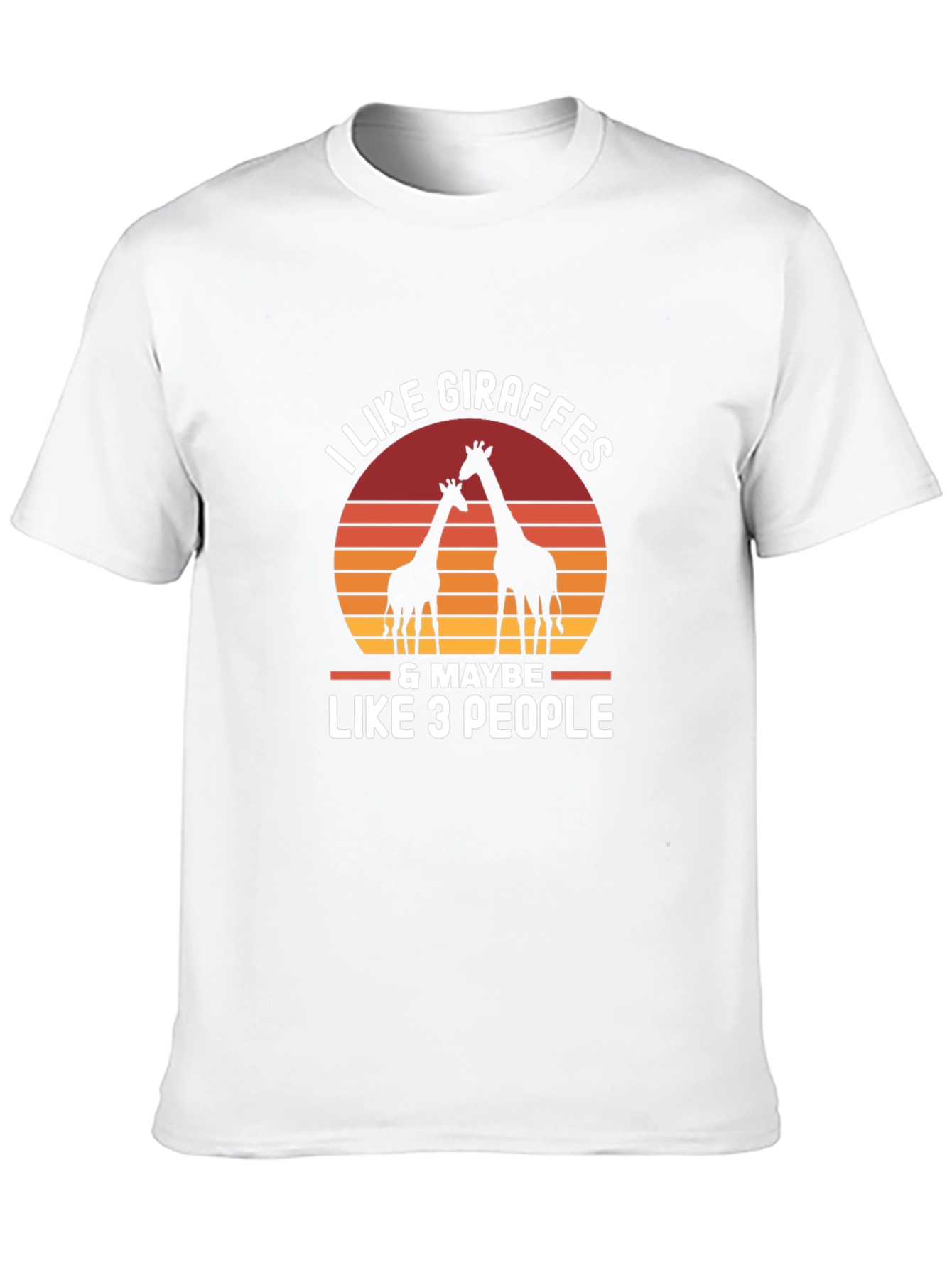 I Like Giraffes T-Shirt - Funny Animal Lover Tee