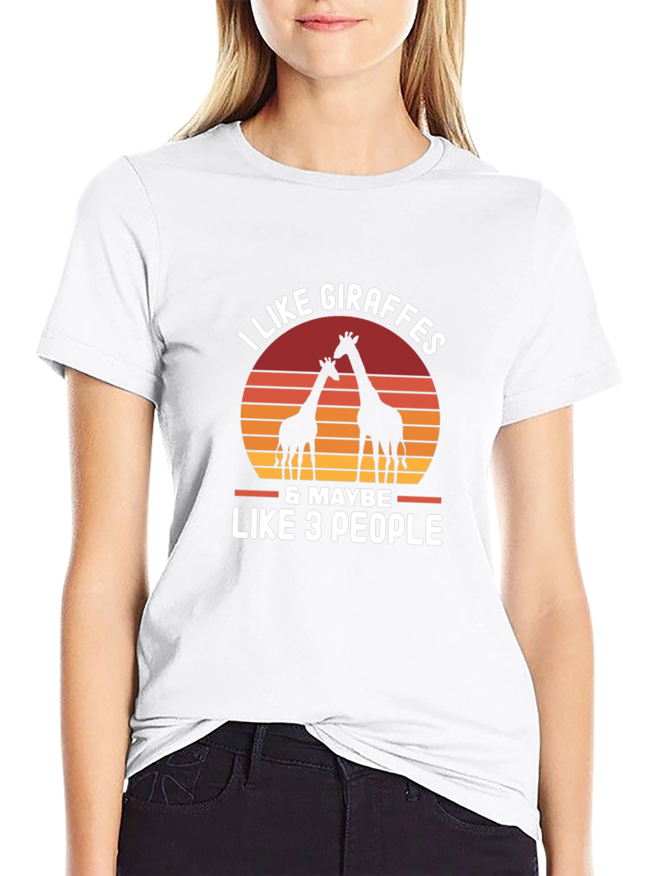I Like Giraffes T-Shirt - Funny Animal Lover Tee