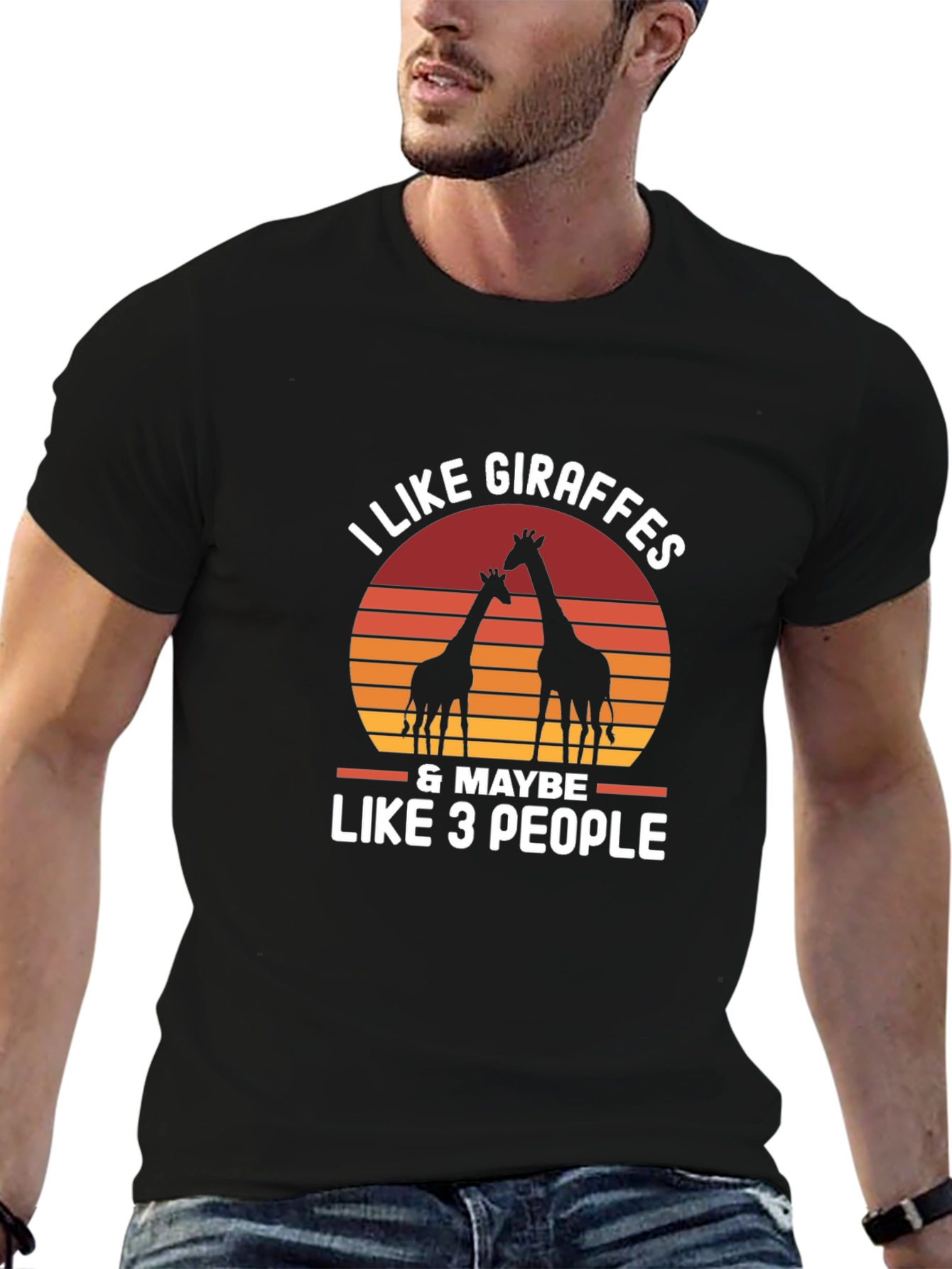 I Like Giraffes T-Shirt - Funny Animal Lover Tee