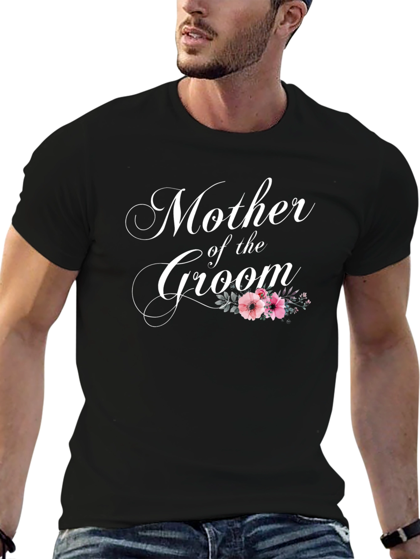 Mother of the Groom Floral T-Shirt