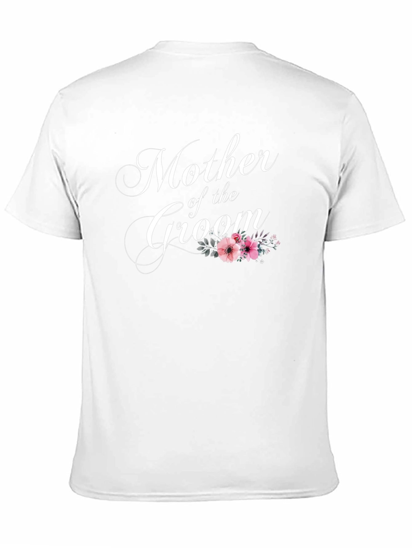 Mother of the Groom Floral T-Shirt