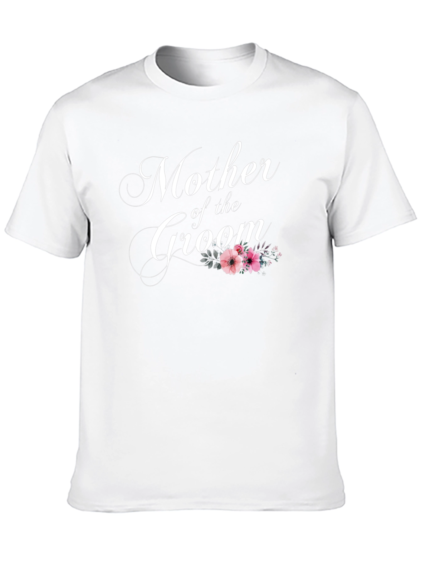Mother of the Groom Floral T-Shirt