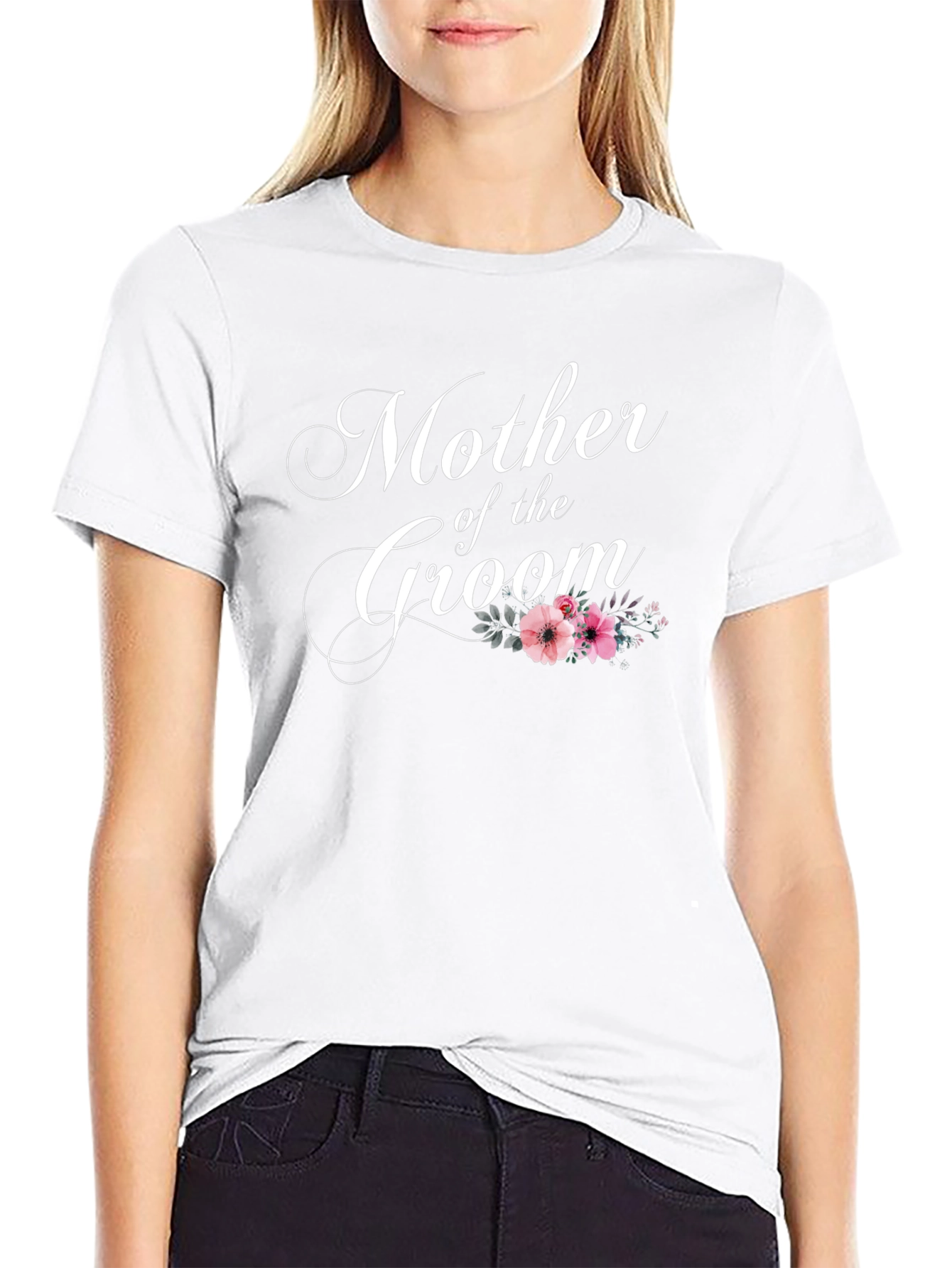 Mother of the Groom Floral T-Shirt