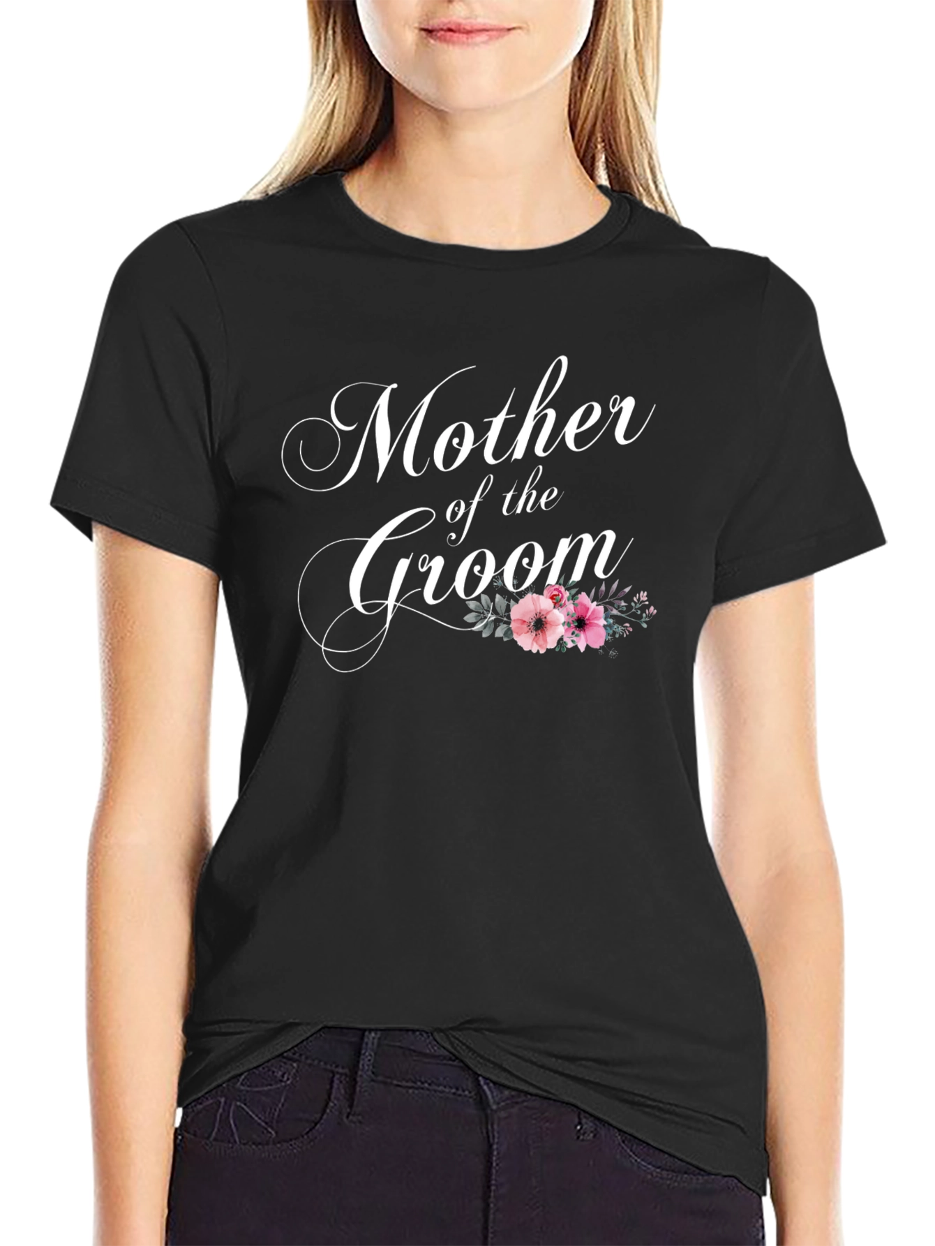Mother of the Groom Floral T-Shirt