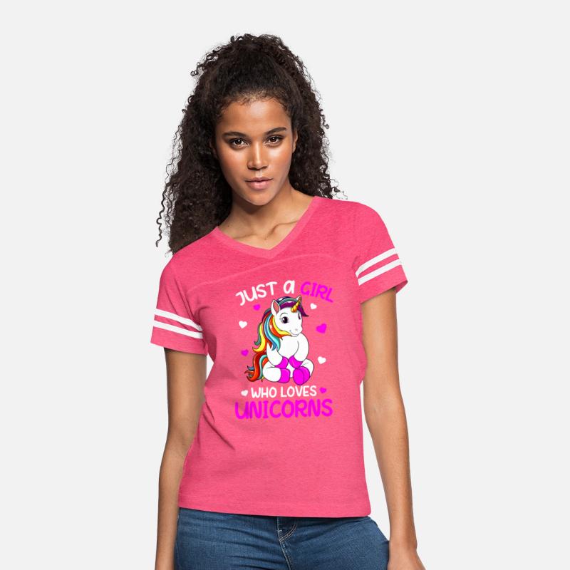 Just A Girl Who Loves Unicorns Kids Girls Unicornj