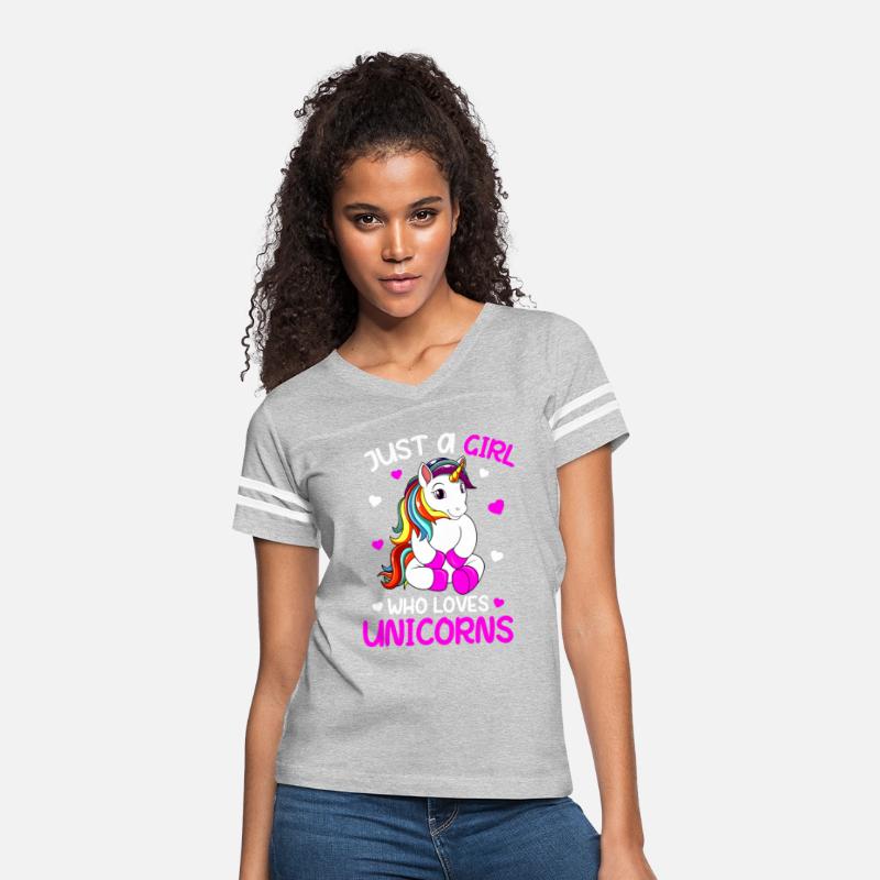 Just A Girl Who Loves Unicorns Kids Girls Unicornj