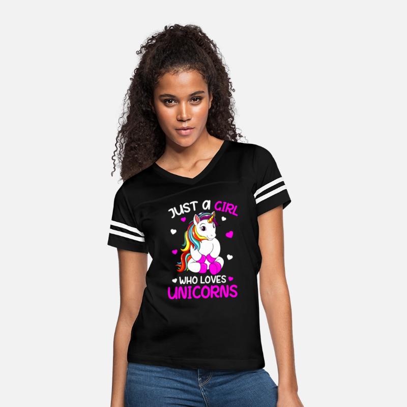 Just A Girl Who Loves Unicorns Kids Girls Unicornj