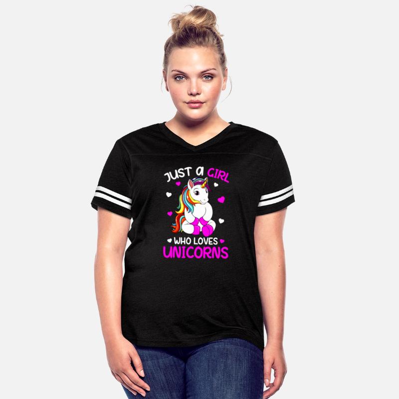 Just A Girl Who Loves Unicorns Kids Girls Unicornj