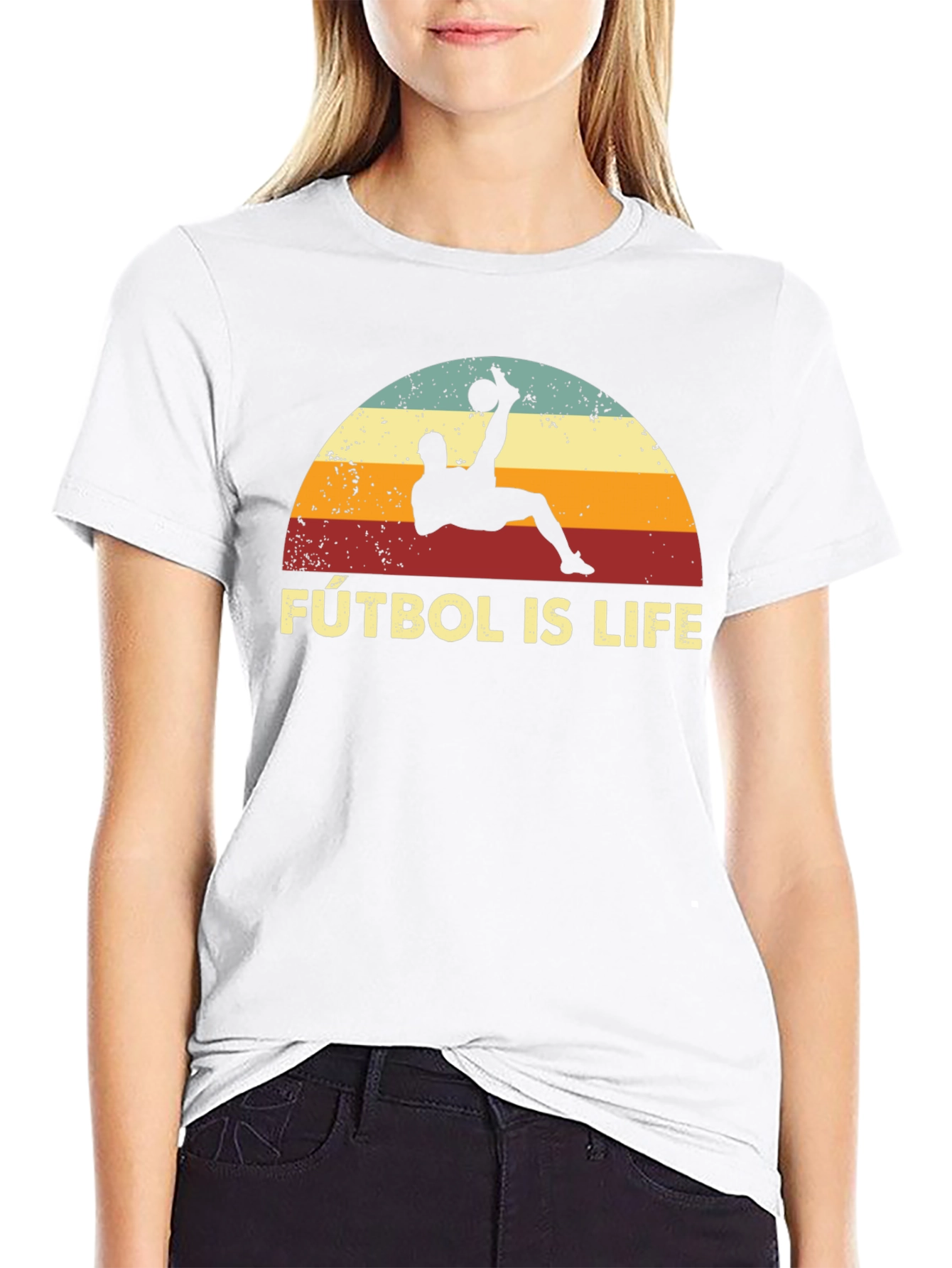 Fútbol Is Life Graphic T-Shirt
