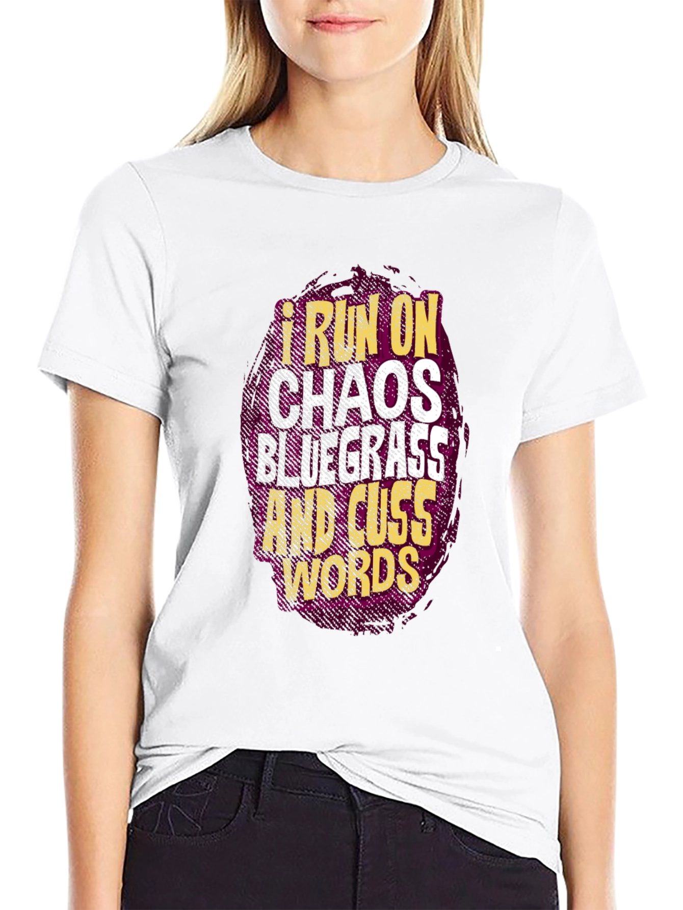 Chaos Bluegrass & Cuss Words Graphic Tee