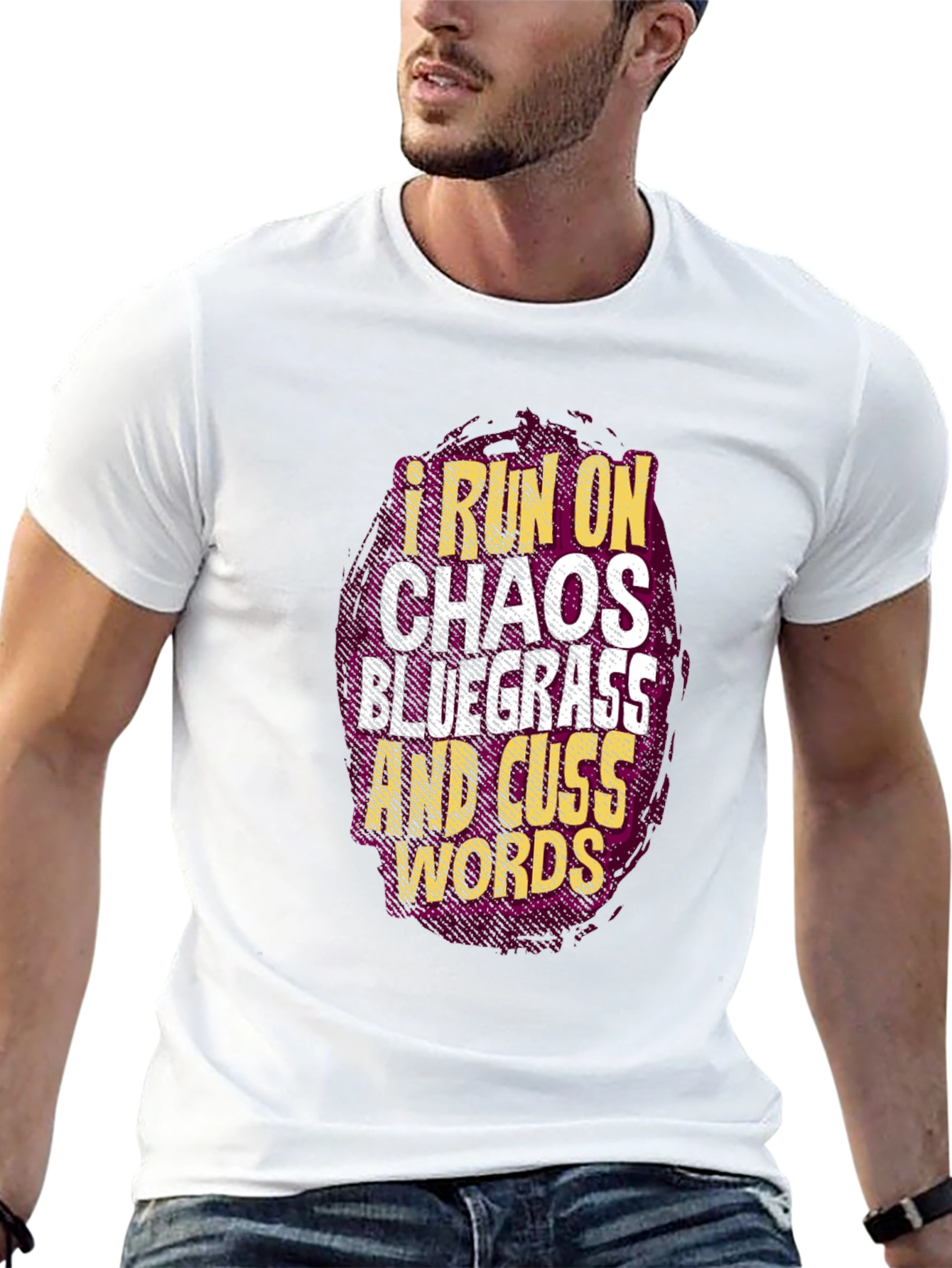 Chaos Bluegrass & Cuss Words Graphic Tee