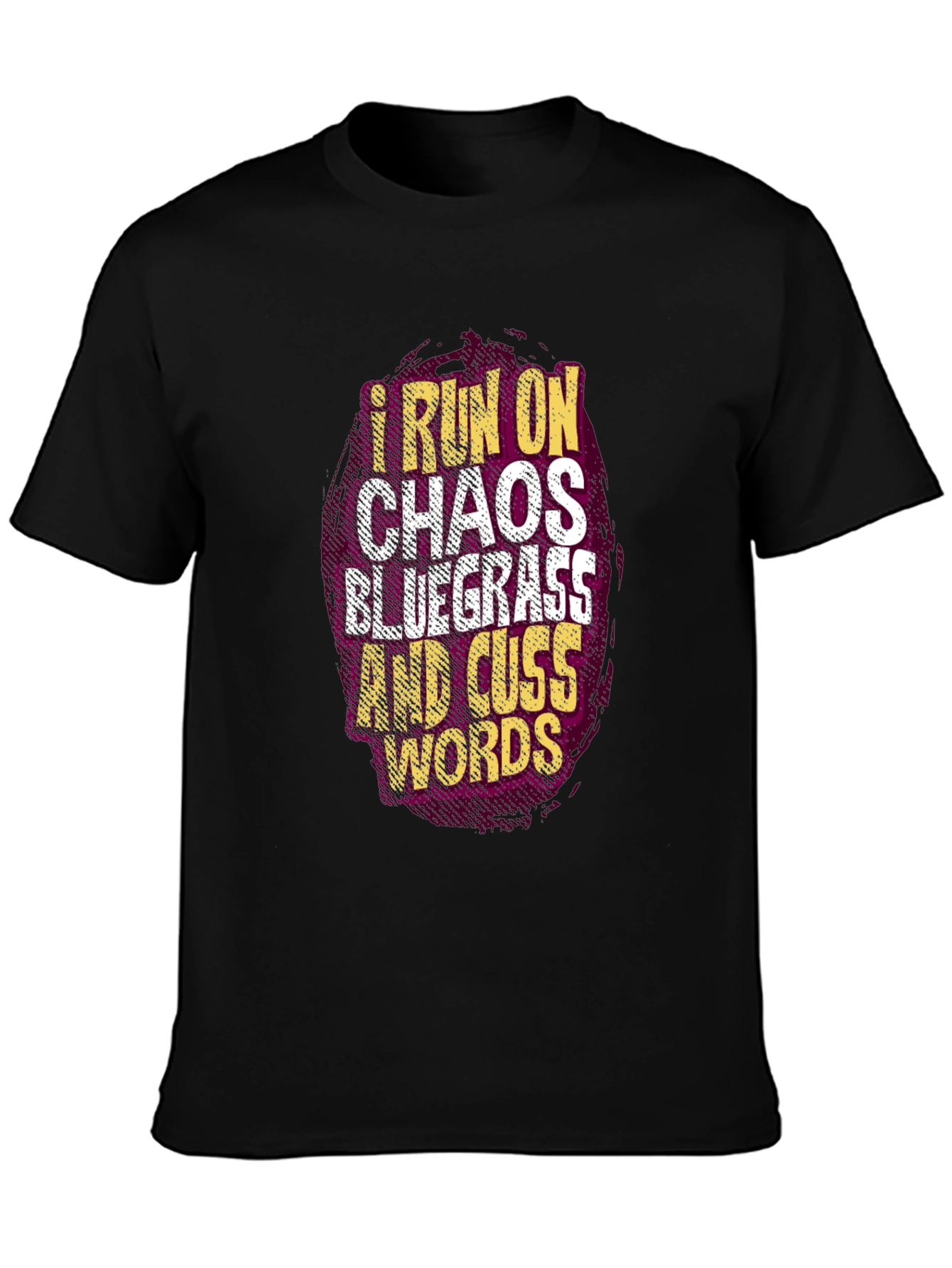 Chaos Bluegrass & Cuss Words Graphic Tee