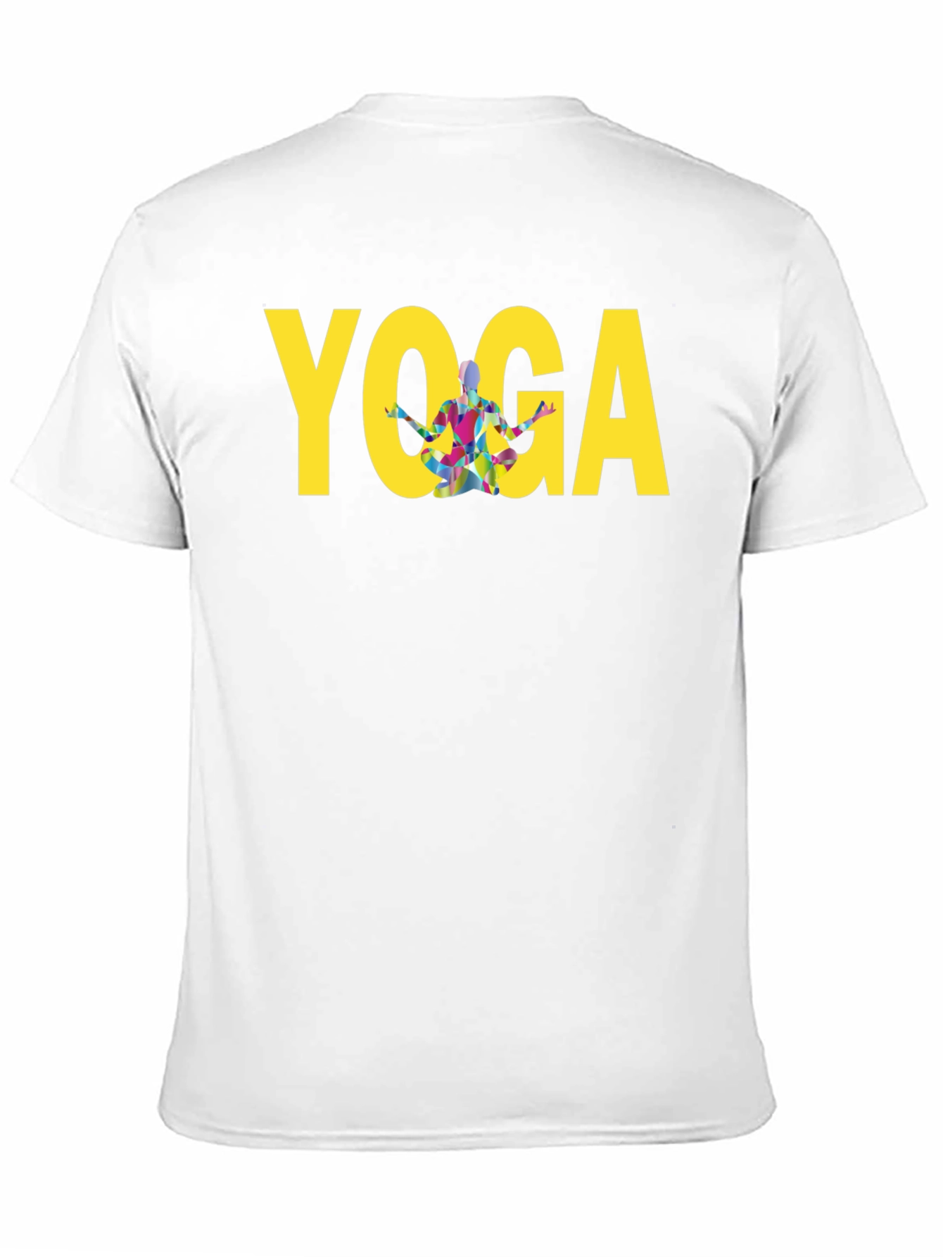 Yoga Graphic Print T-Shirt - Unisex Cotton Tee