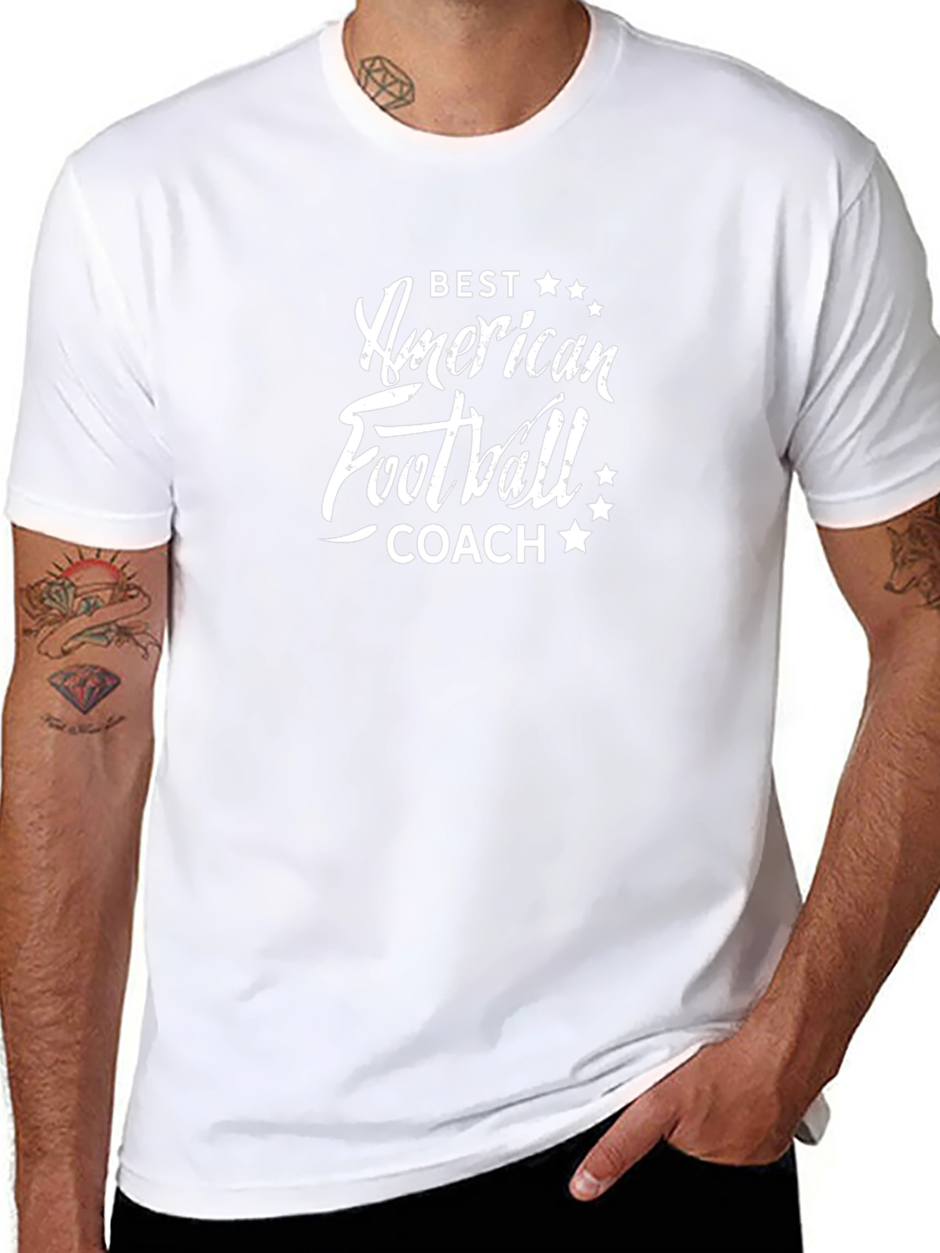 Best American Football Coach Graphic Tee