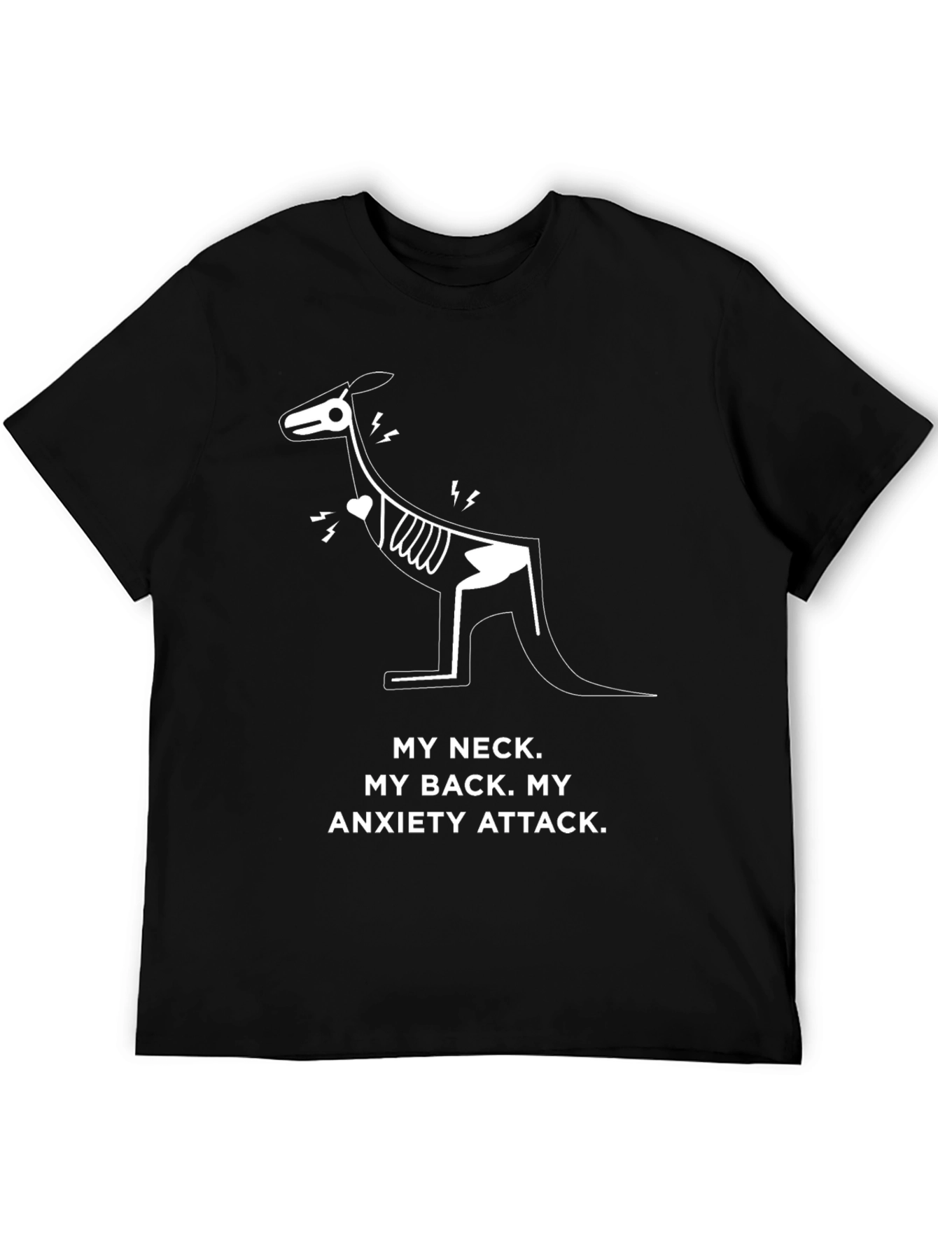 My Neck My Back Kangaroo Skeleton T-Shirt