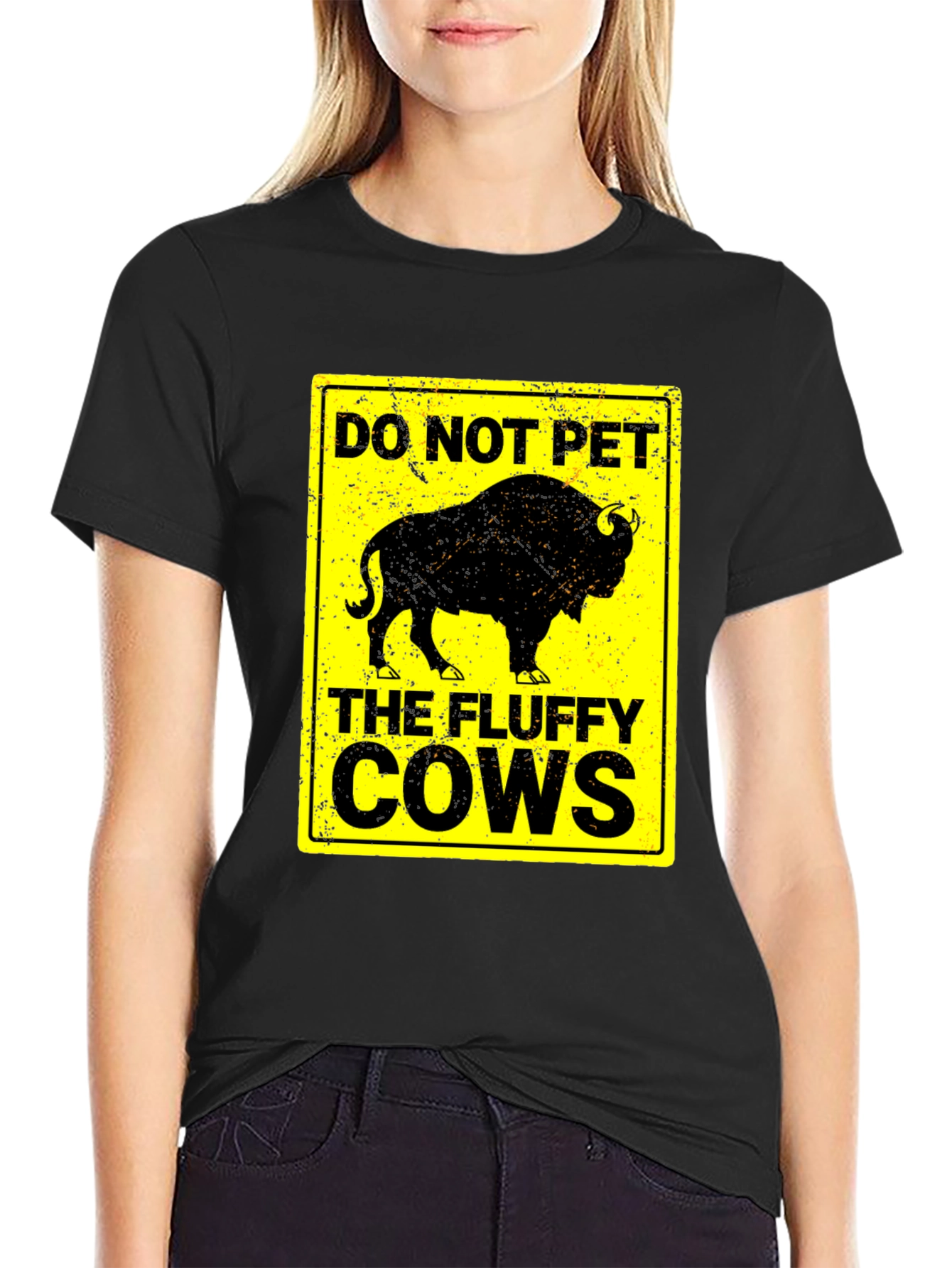 Do Not Pet the Fluffy Cows T-Shirt