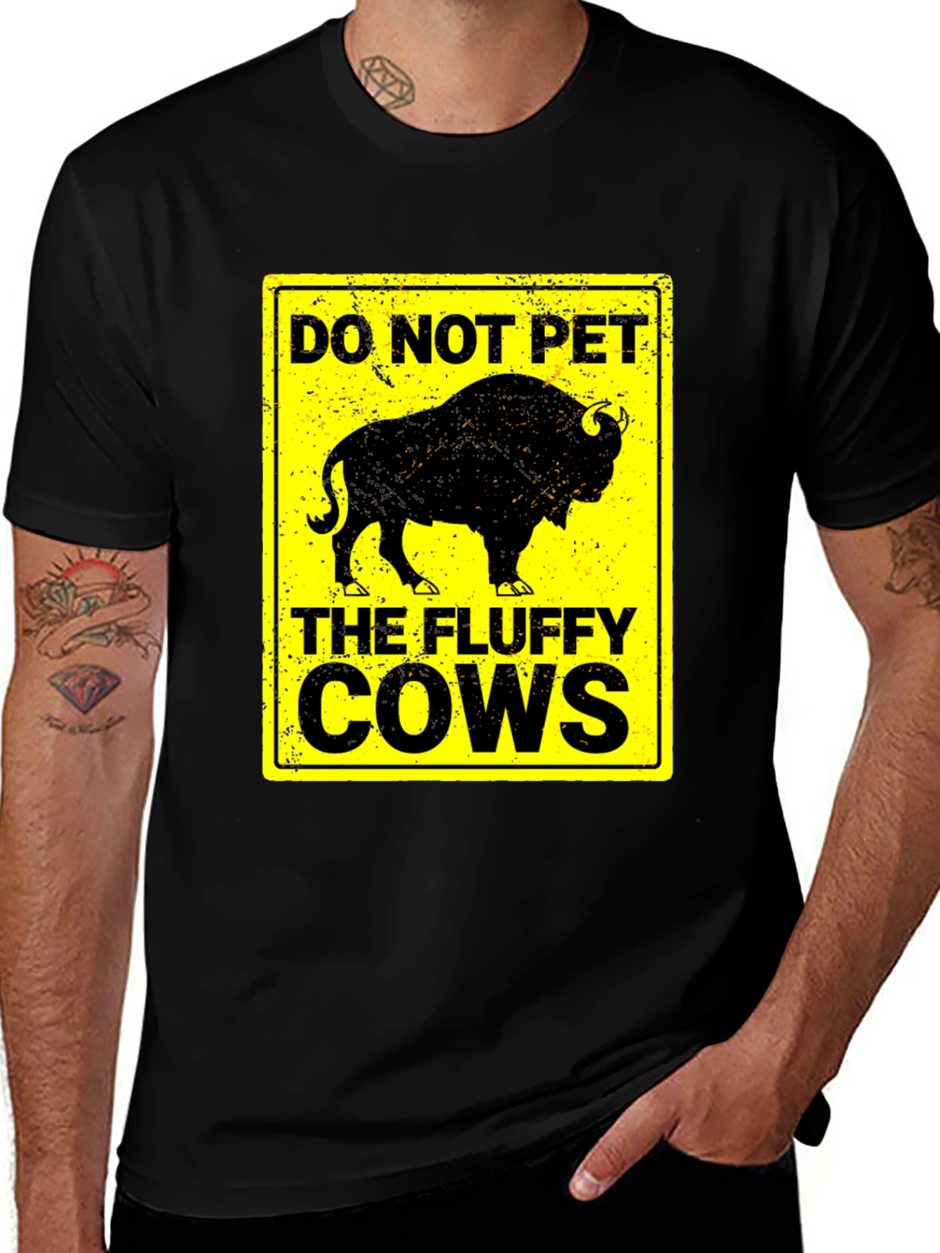 Do Not Pet the Fluffy Cows T-Shirt