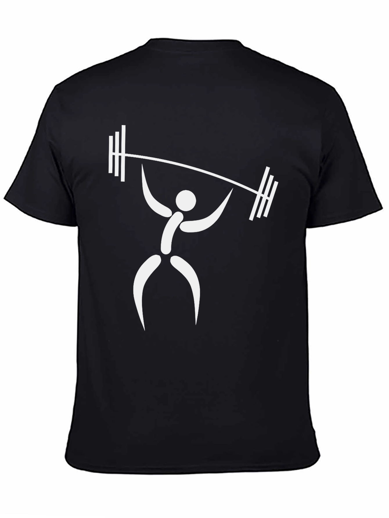 Weightlifting Graphic Tee - Black