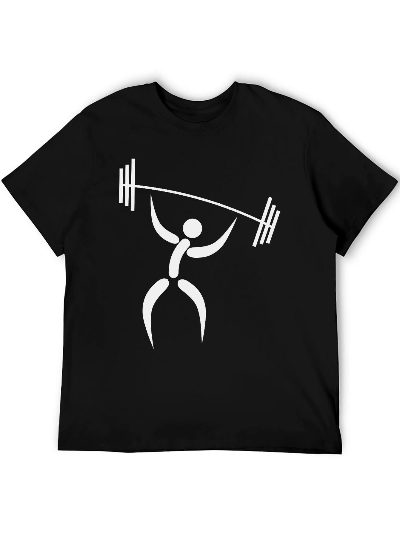 Weightlifting Graphic Tee - Black