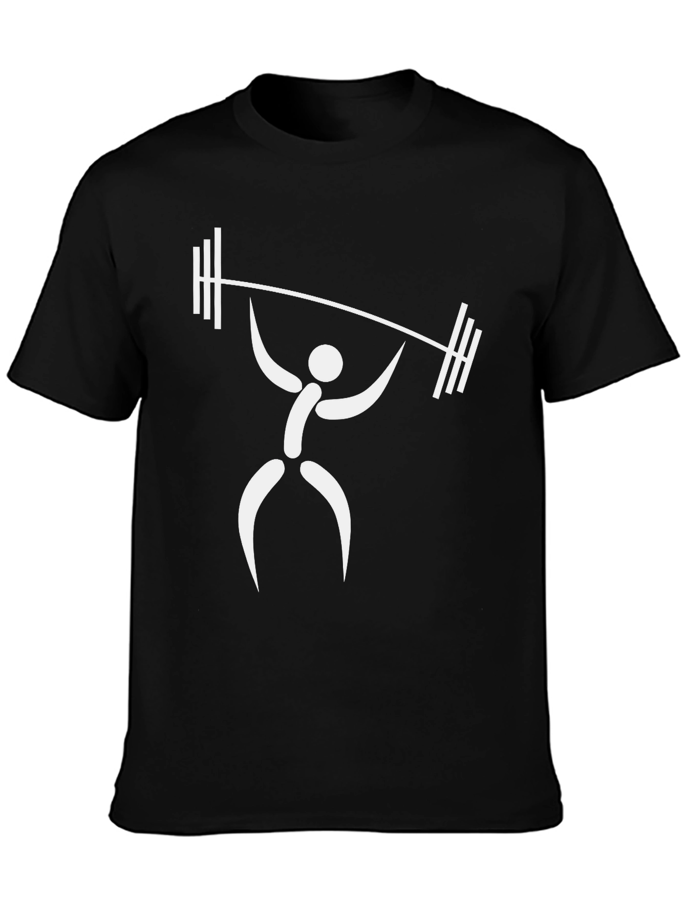 Weightlifting Graphic Tee - Black