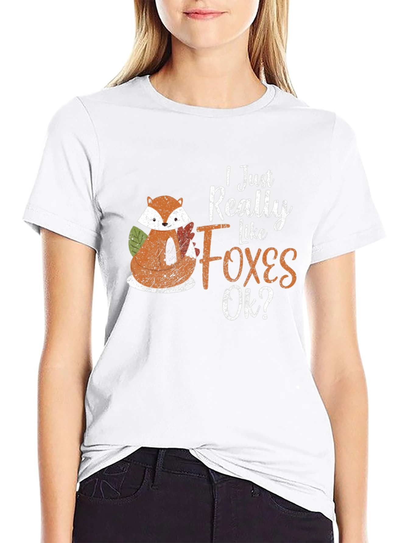 I Just Really Like Foxes Ok? T-Shirt