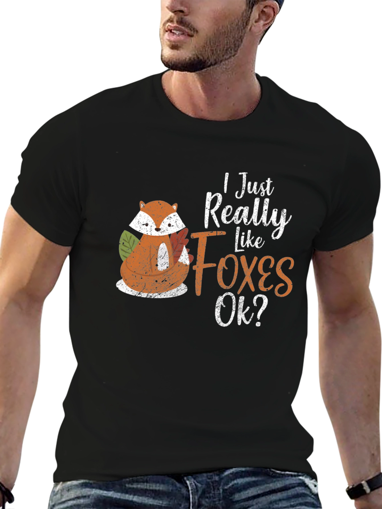 I Just Really Like Foxes Ok? T-Shirt