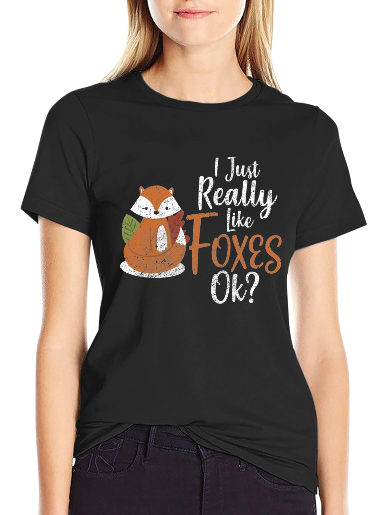 I Just Really Like Foxes Ok? T-Shirt