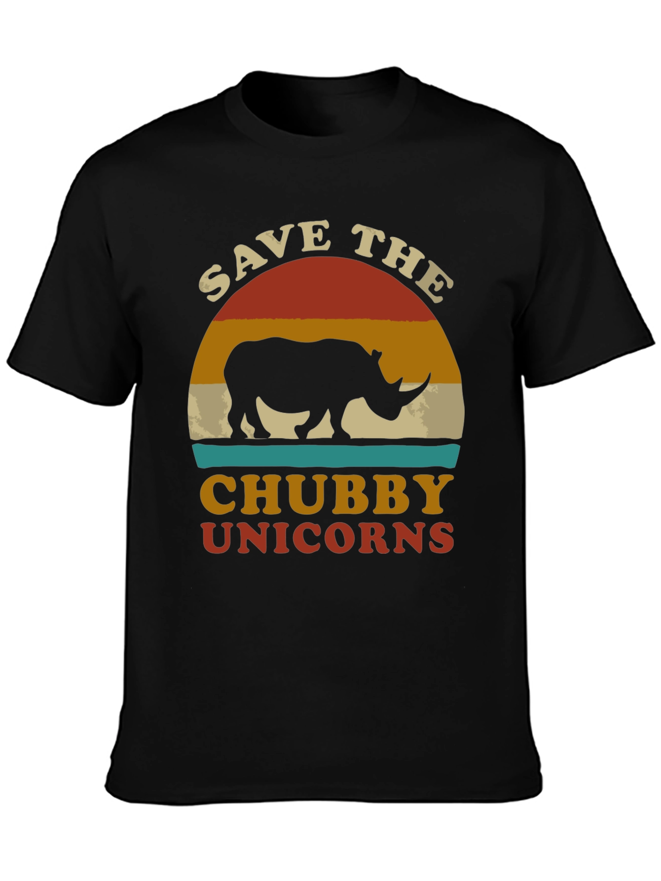 Save the Chubby Unicorns Graphic Tee