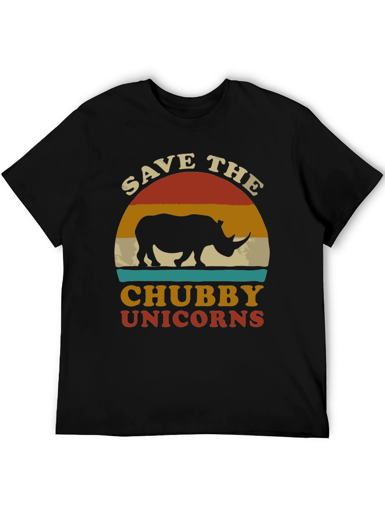 Save the Chubby Unicorns Graphic Tee