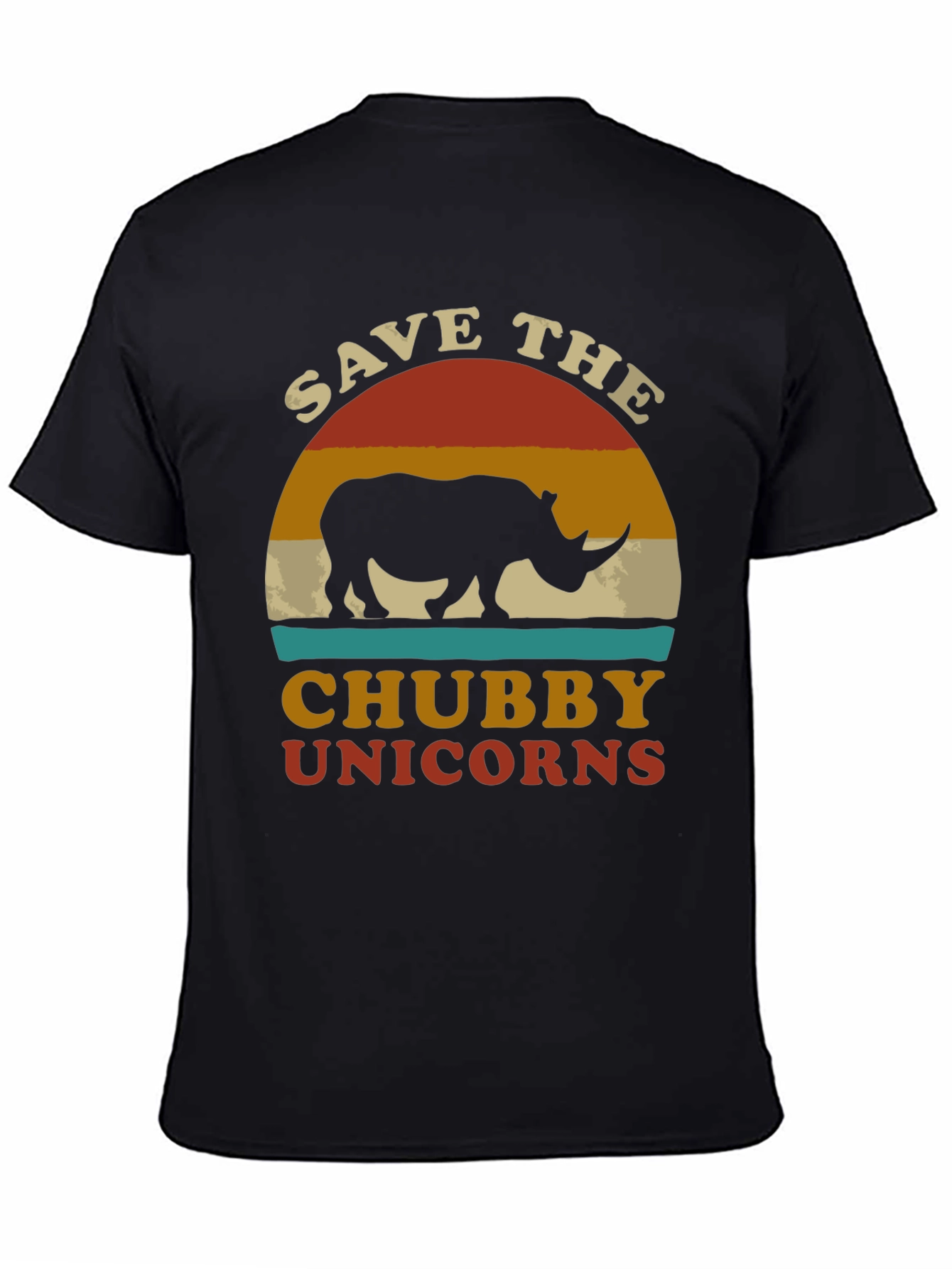Save the Chubby Unicorns Graphic Tee
