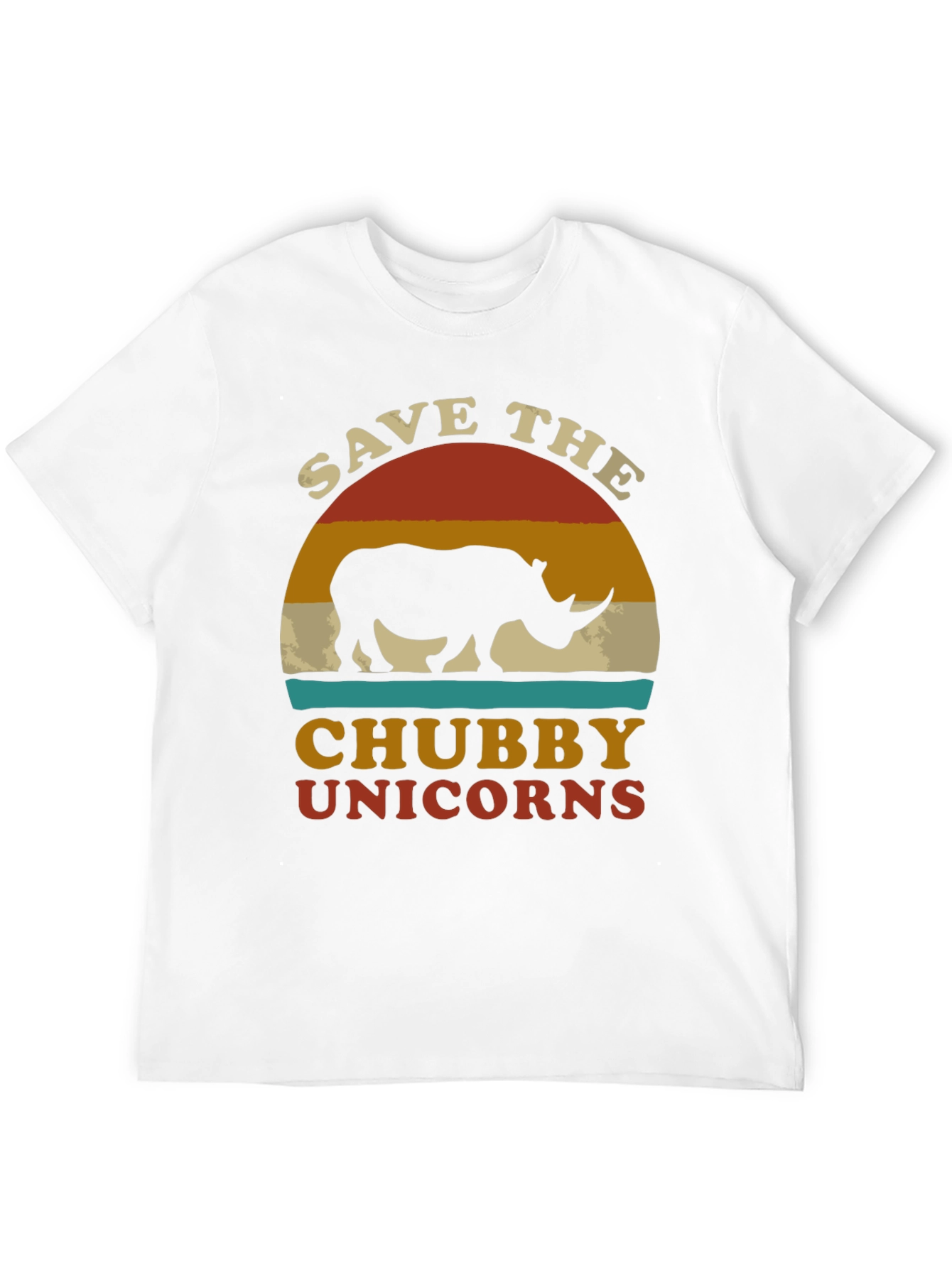 Save the Chubby Unicorns Graphic Tee