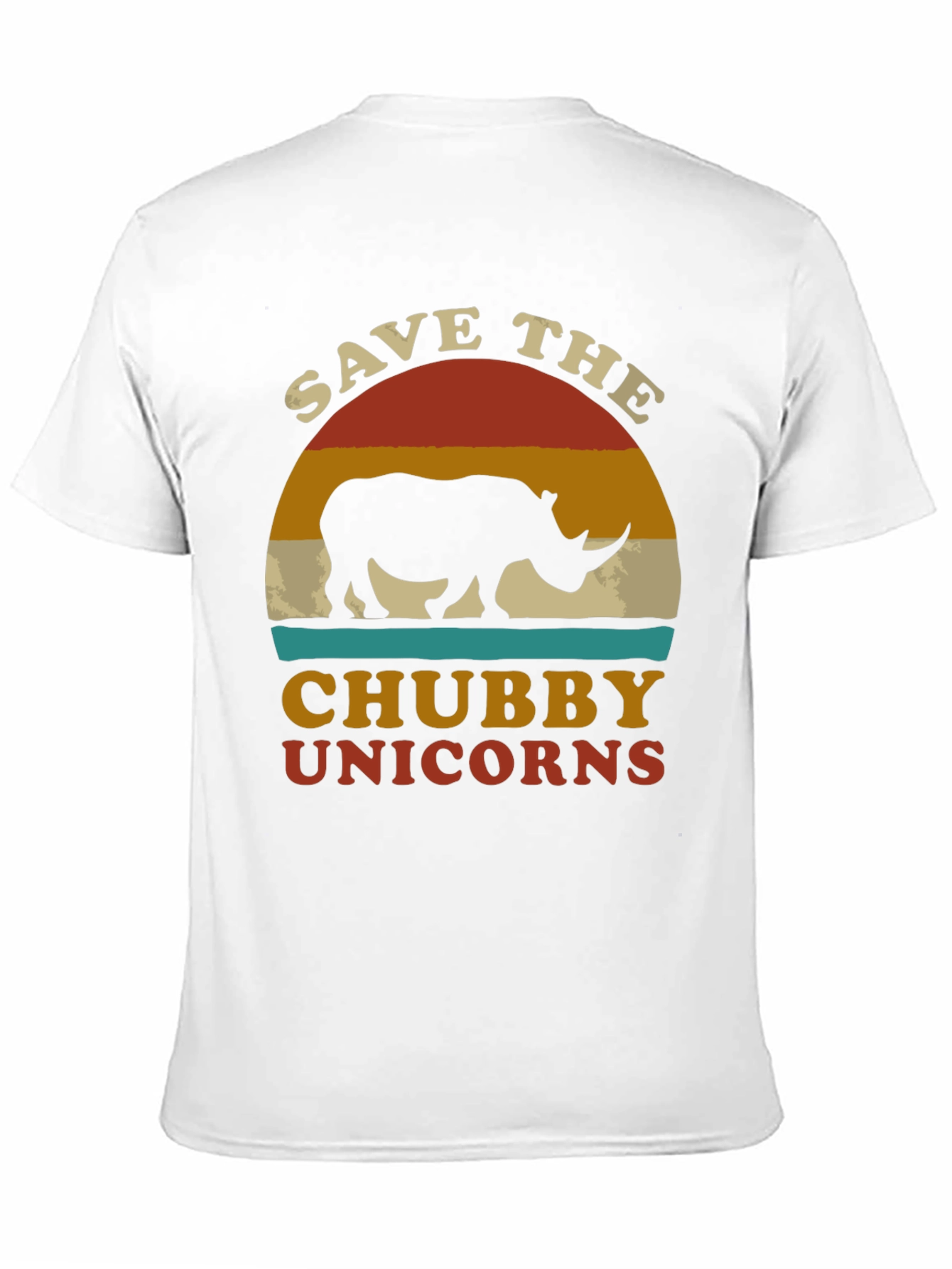 Save the Chubby Unicorns Graphic Tee