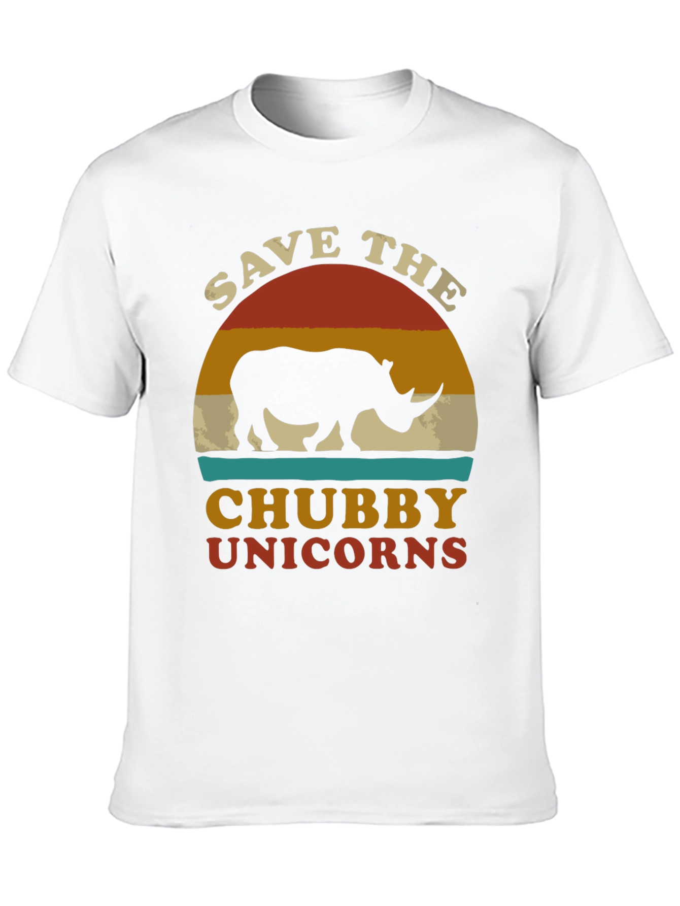 Save the Chubby Unicorns Graphic Tee