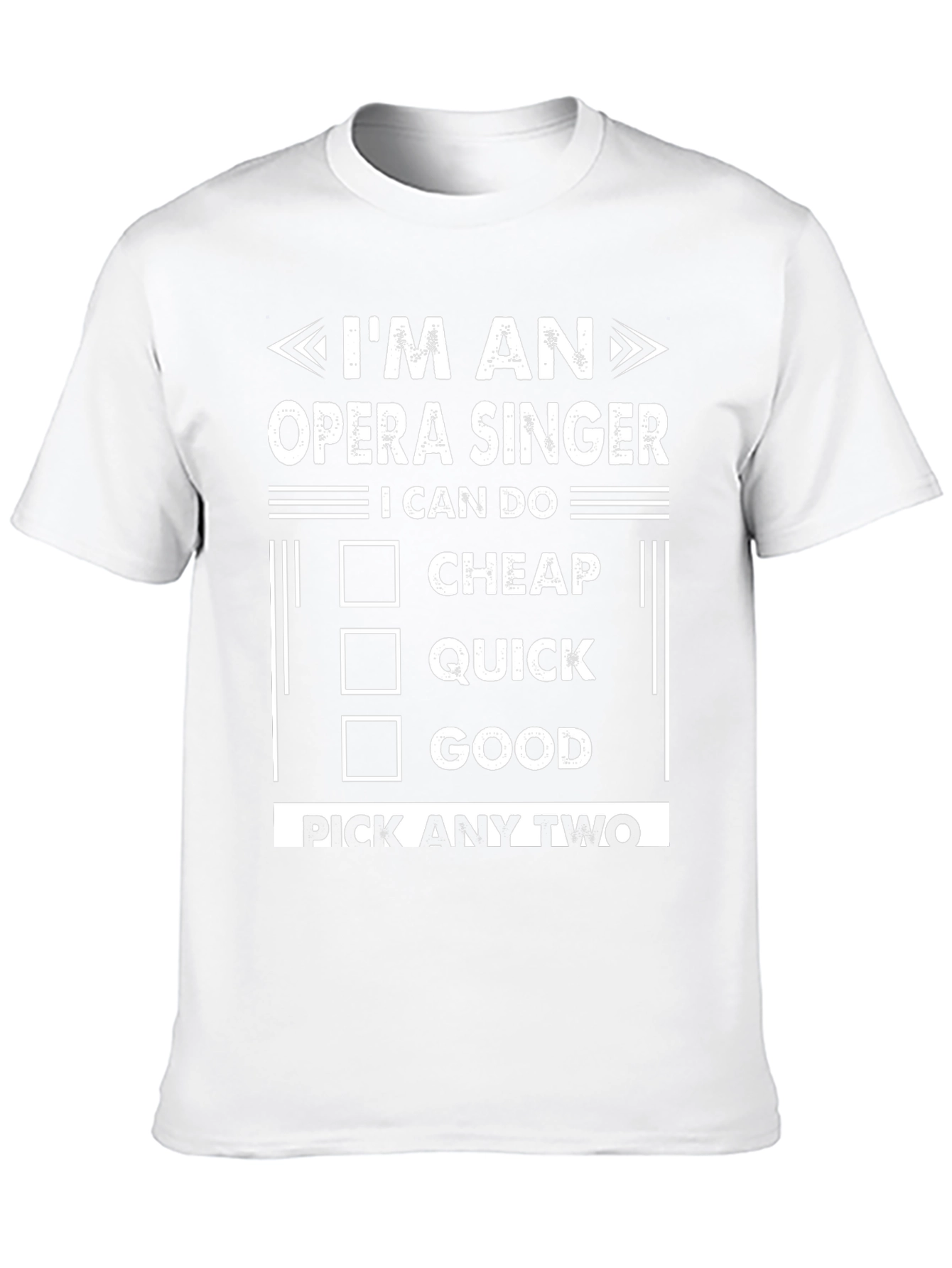 Opera Singer Funny Slogan T-Shirt