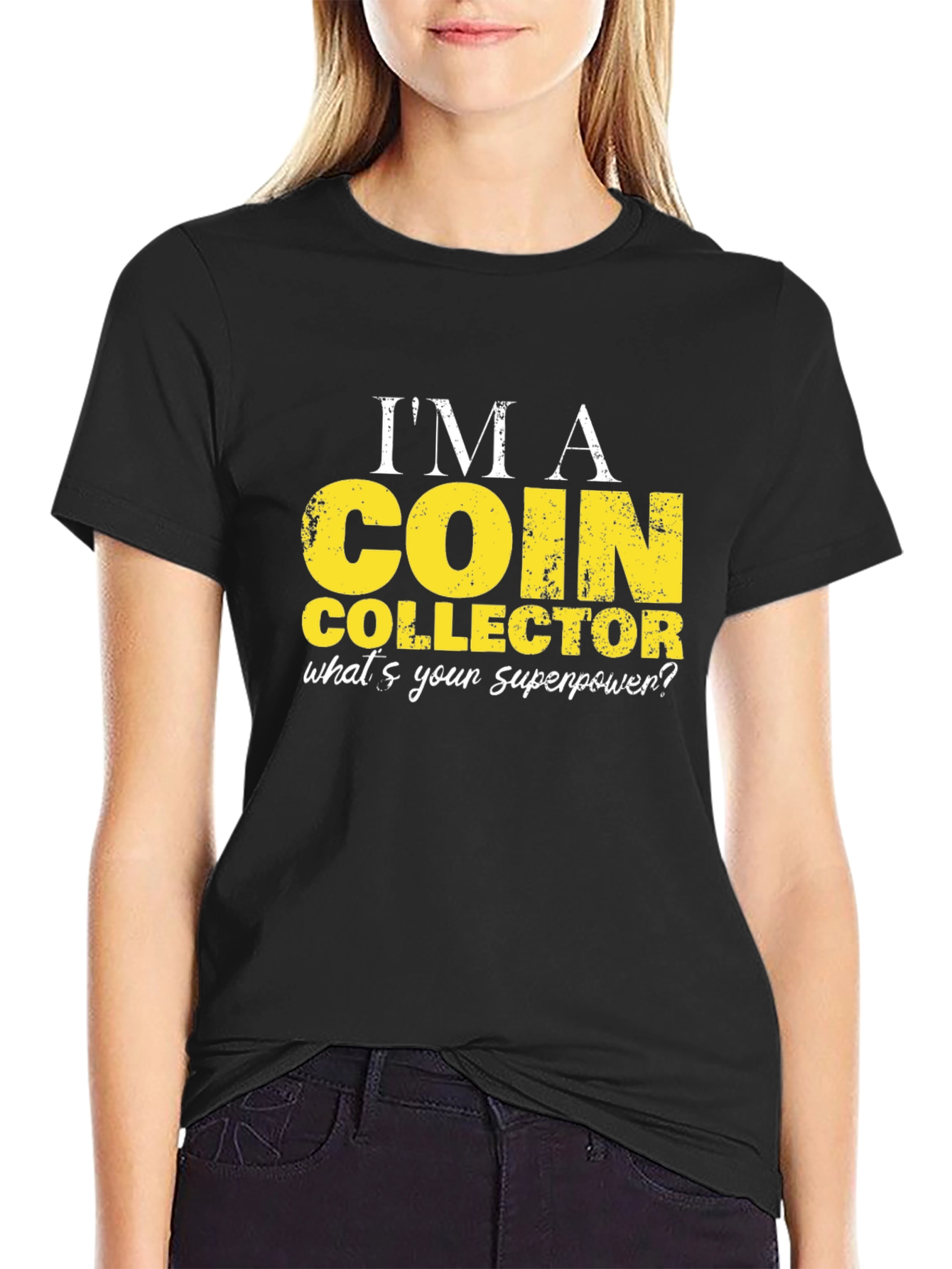 Coin Collector Superpower T-Shirt