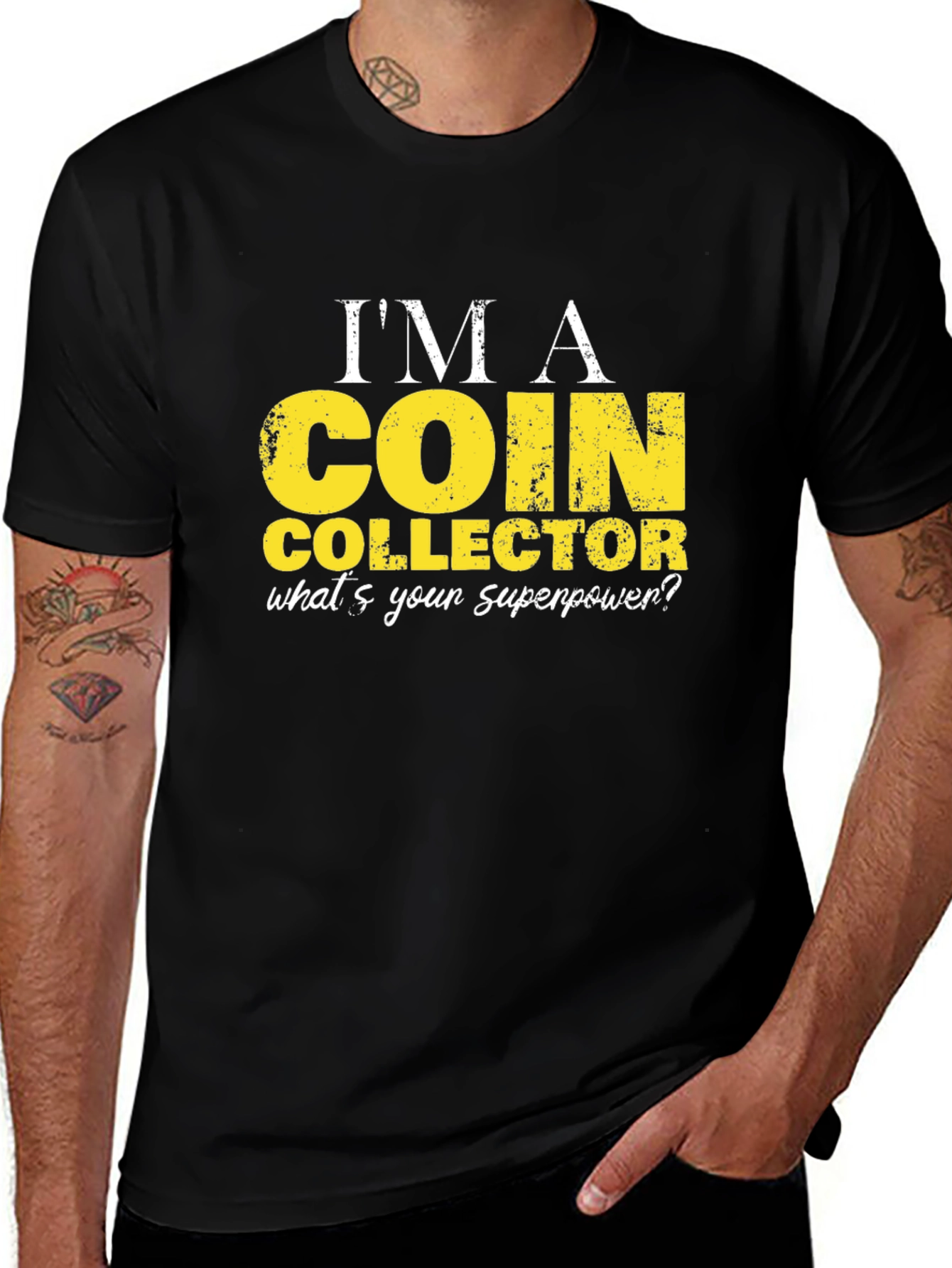 Coin Collector Superpower T-Shirt