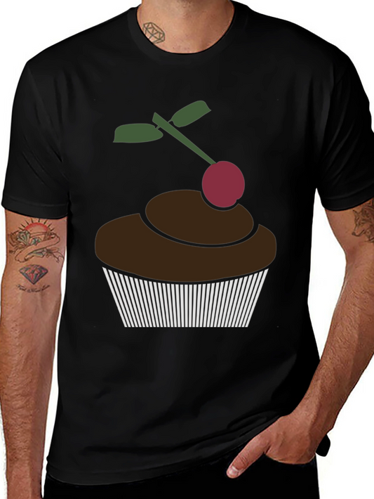 Cupcake Graphic T-Shirt - Sweet Treat Style!