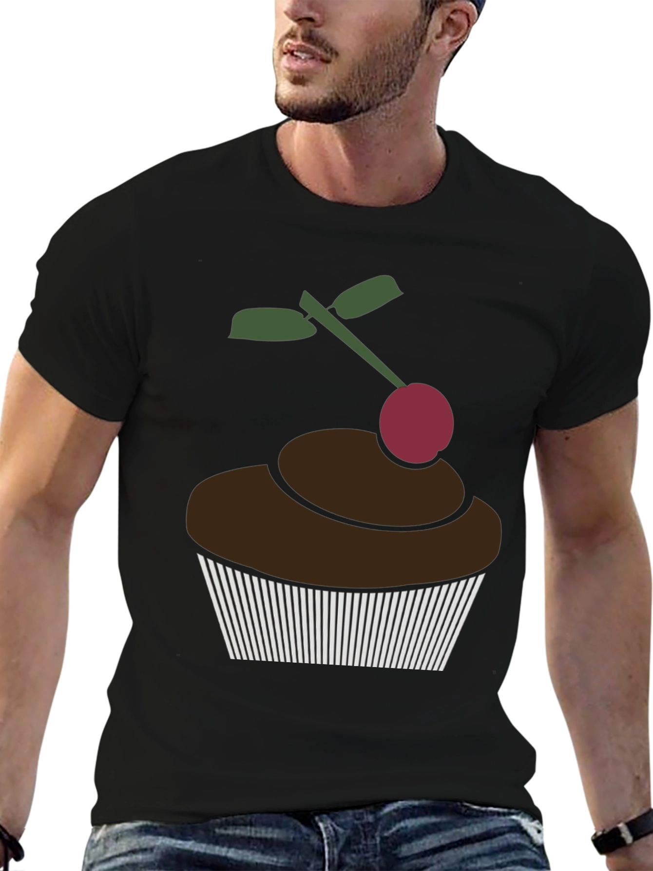 Cupcake Graphic T-Shirt - Sweet Treat Style!