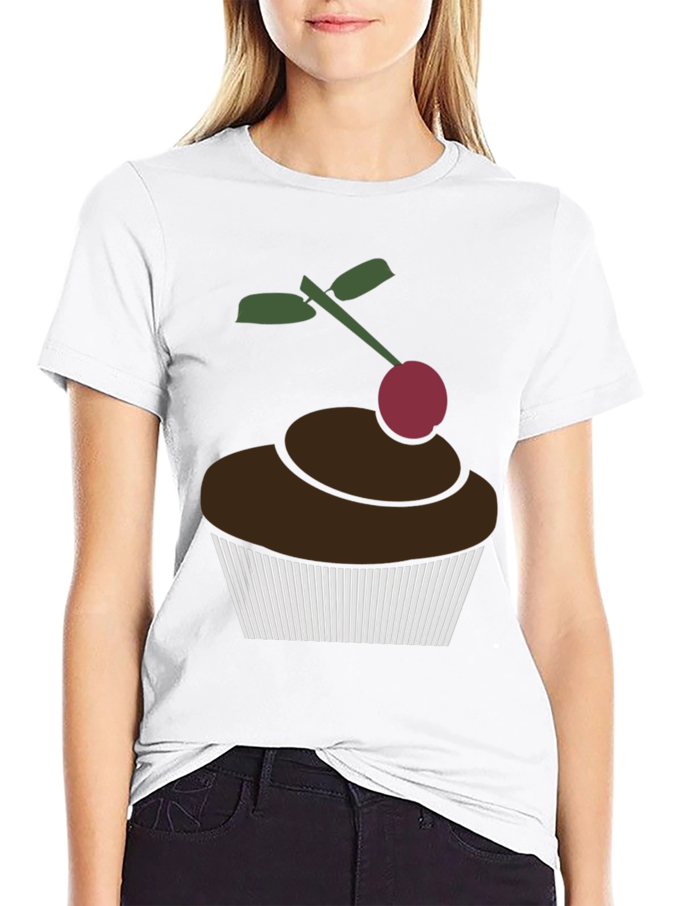 Cupcake Graphic T-Shirt - Sweet Treat Style!