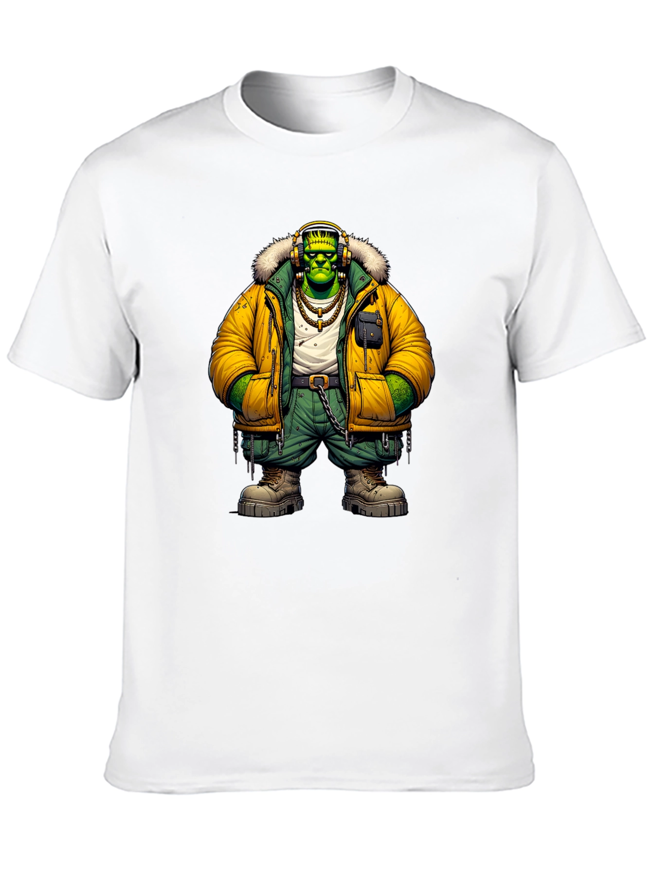 Frankenstein Graphic Tee - Urban Style